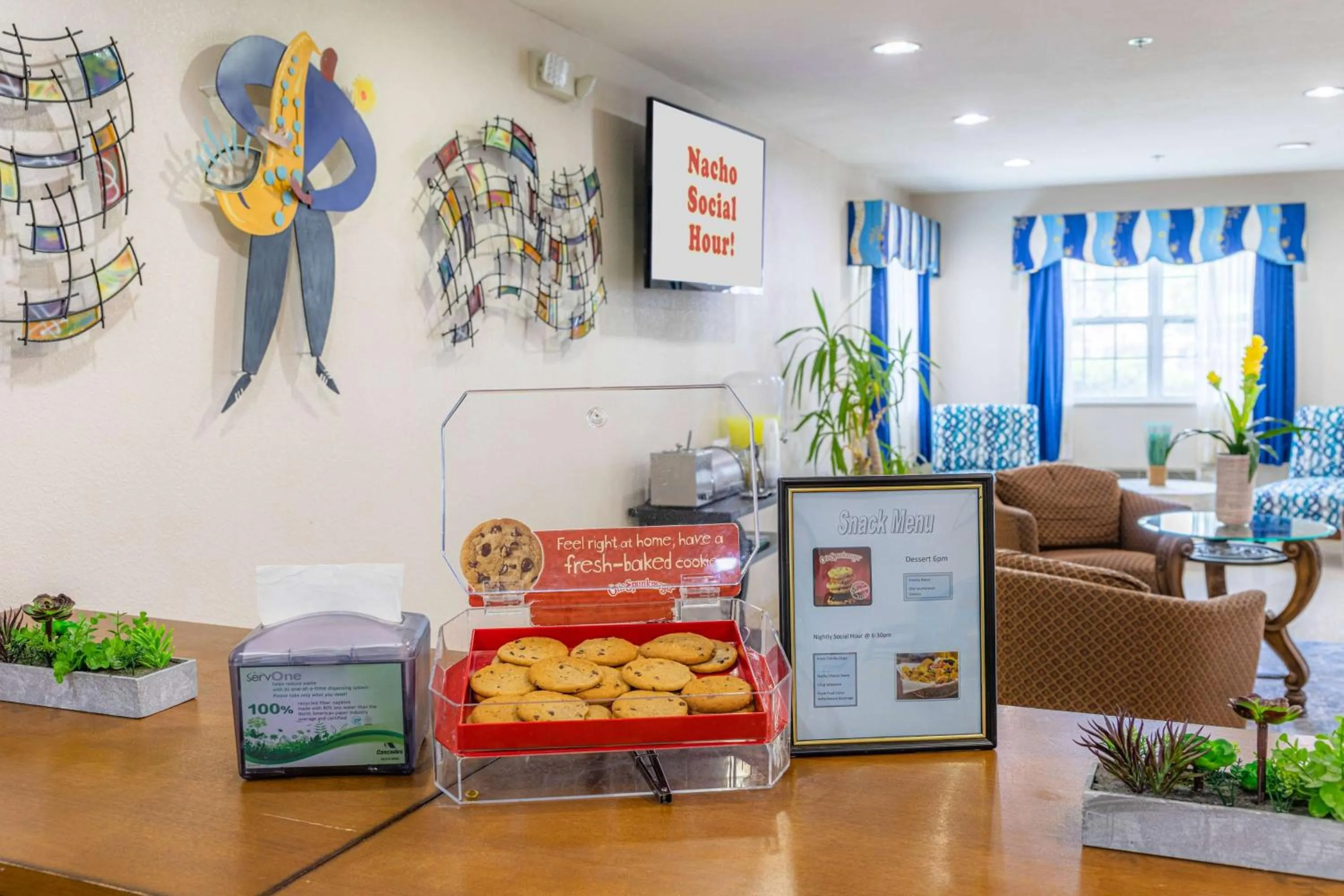 Lobby or reception in Microtel Inn & Suites by Wyndham Kingsland Naval Base I-95