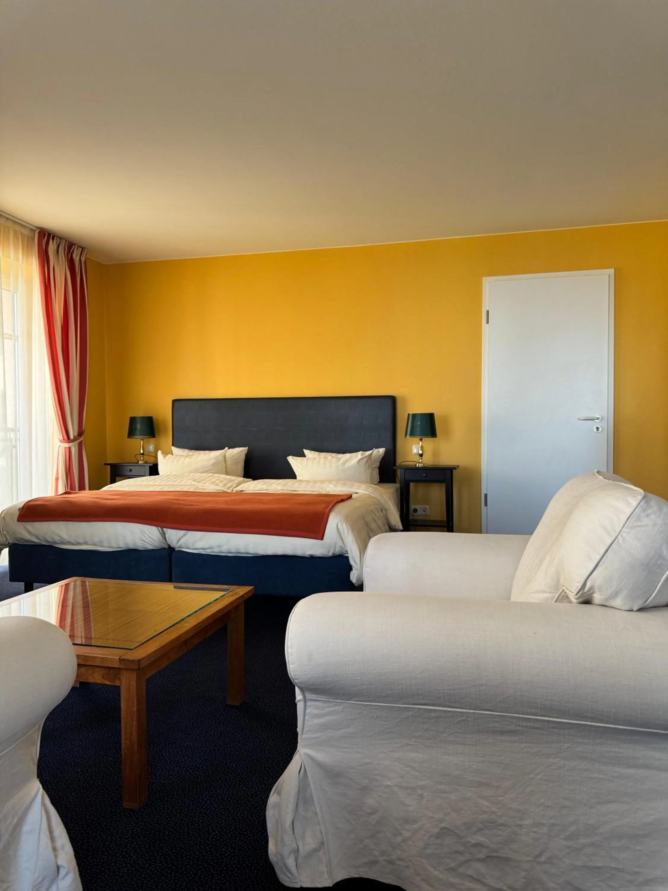 Bed in Hotel Schweriner Hof