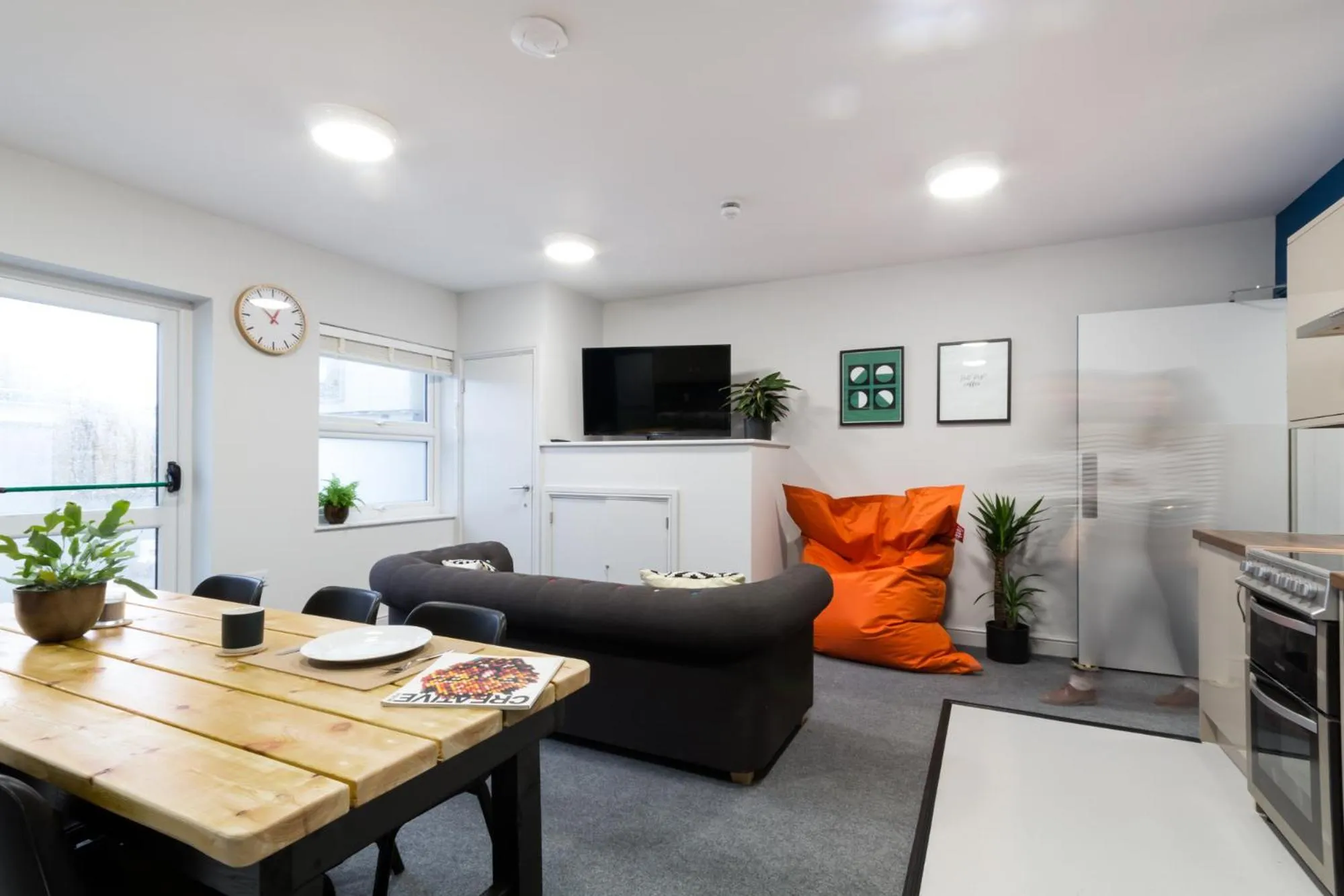 Living room in Roseland House