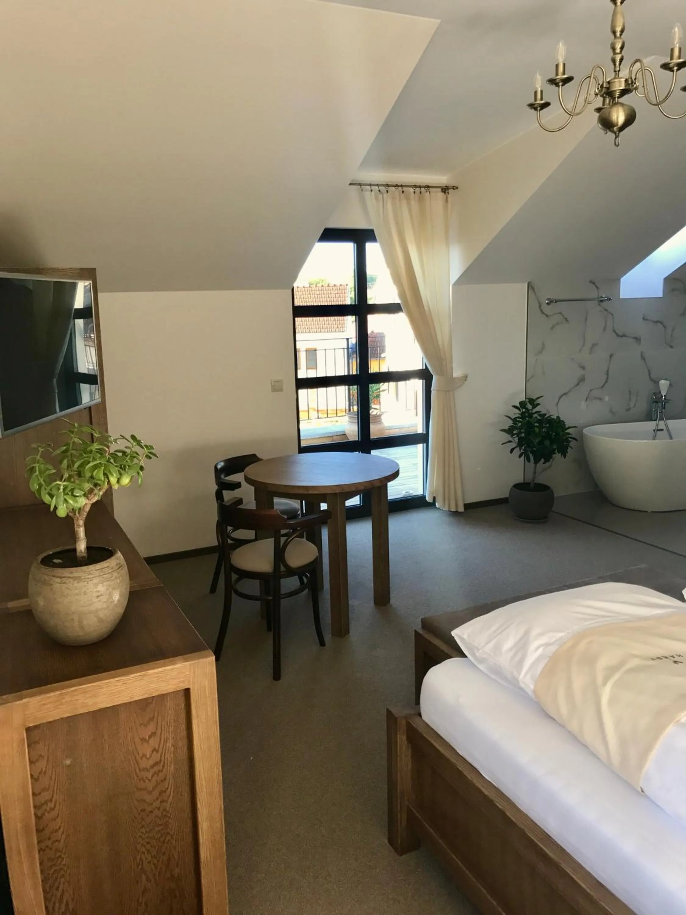 Photo of the whole room, Bed in PROSECCO RESIDENCE MARKO