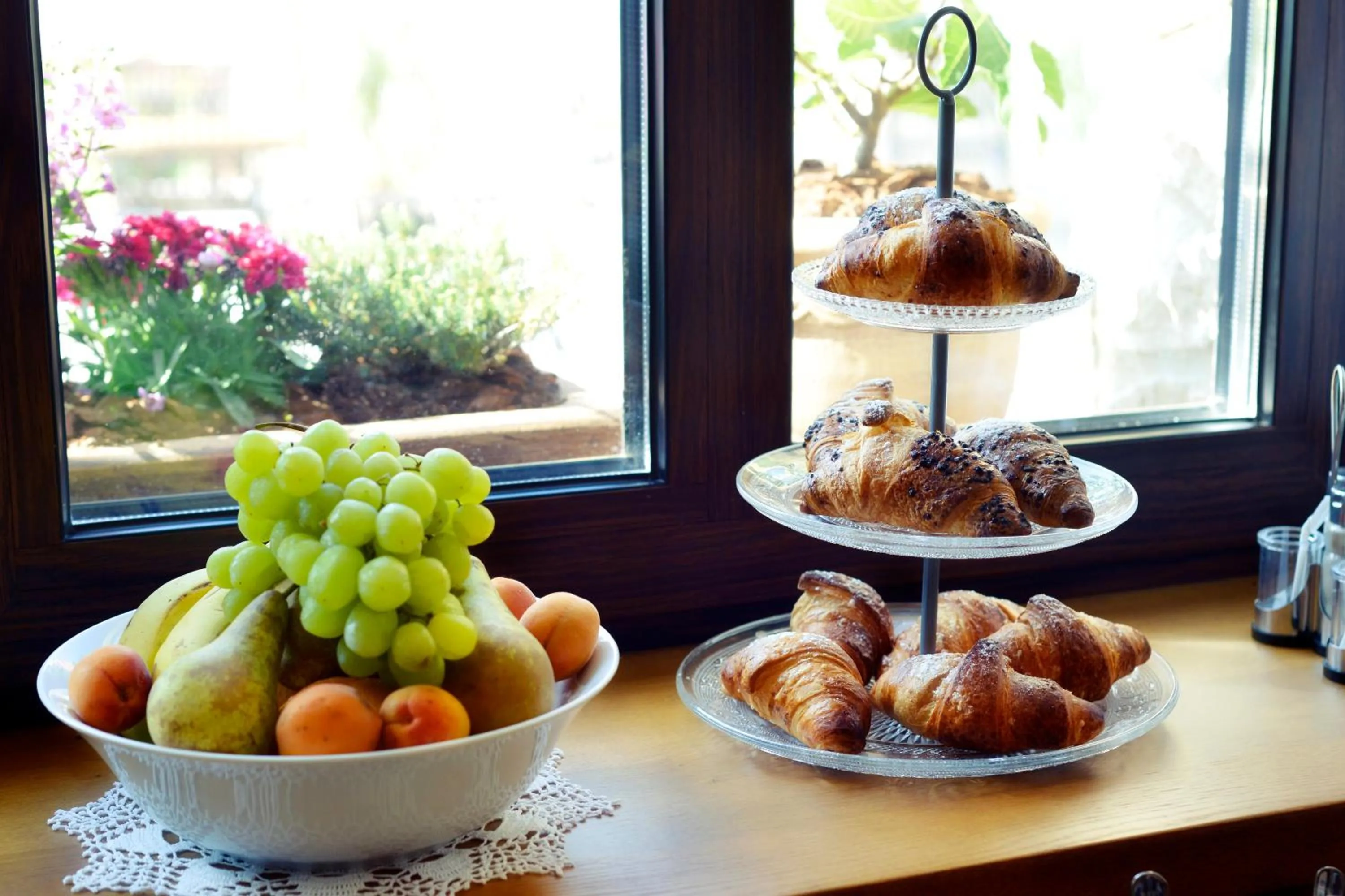 Buffet breakfast in PROSECCO RESIDENCE MARKO