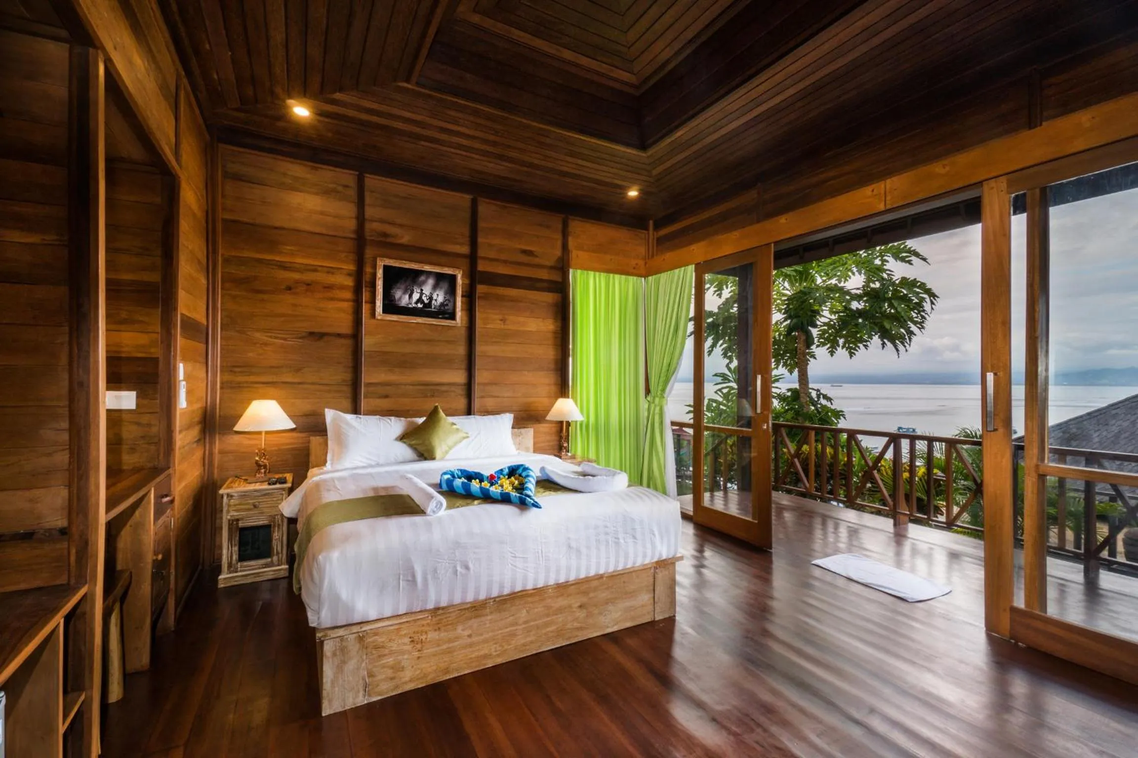 Mountain view, Bed in Jenggala Hill