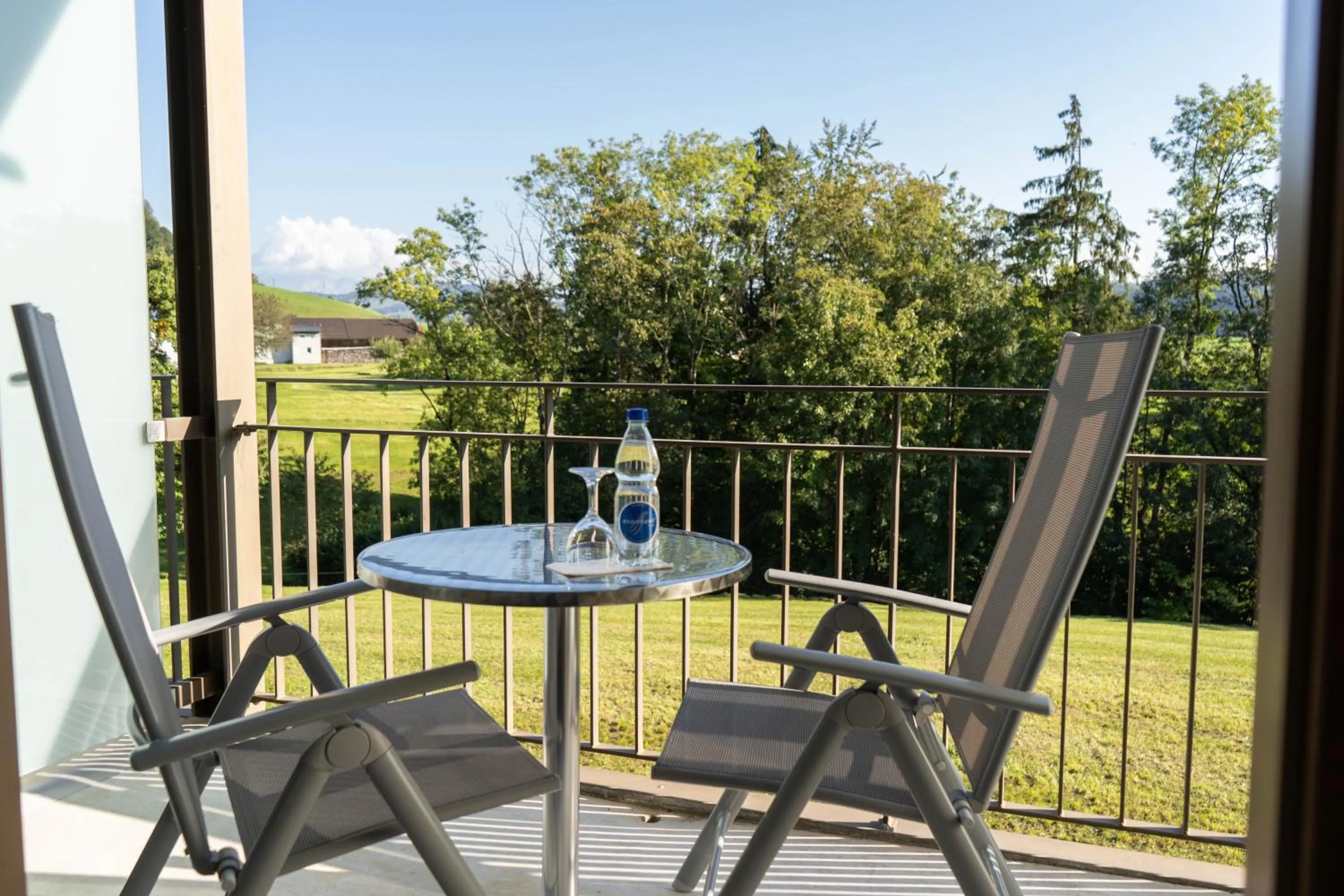 View (from property/room) in Hotel Rössli Tufertschwil