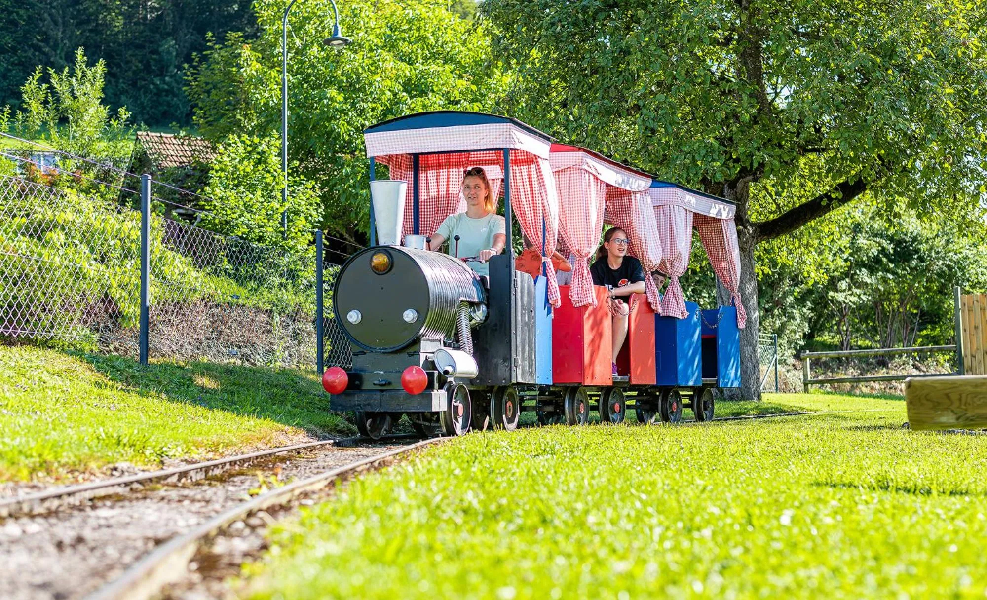 Children play ground in Hotel Rössli Tufertschwil