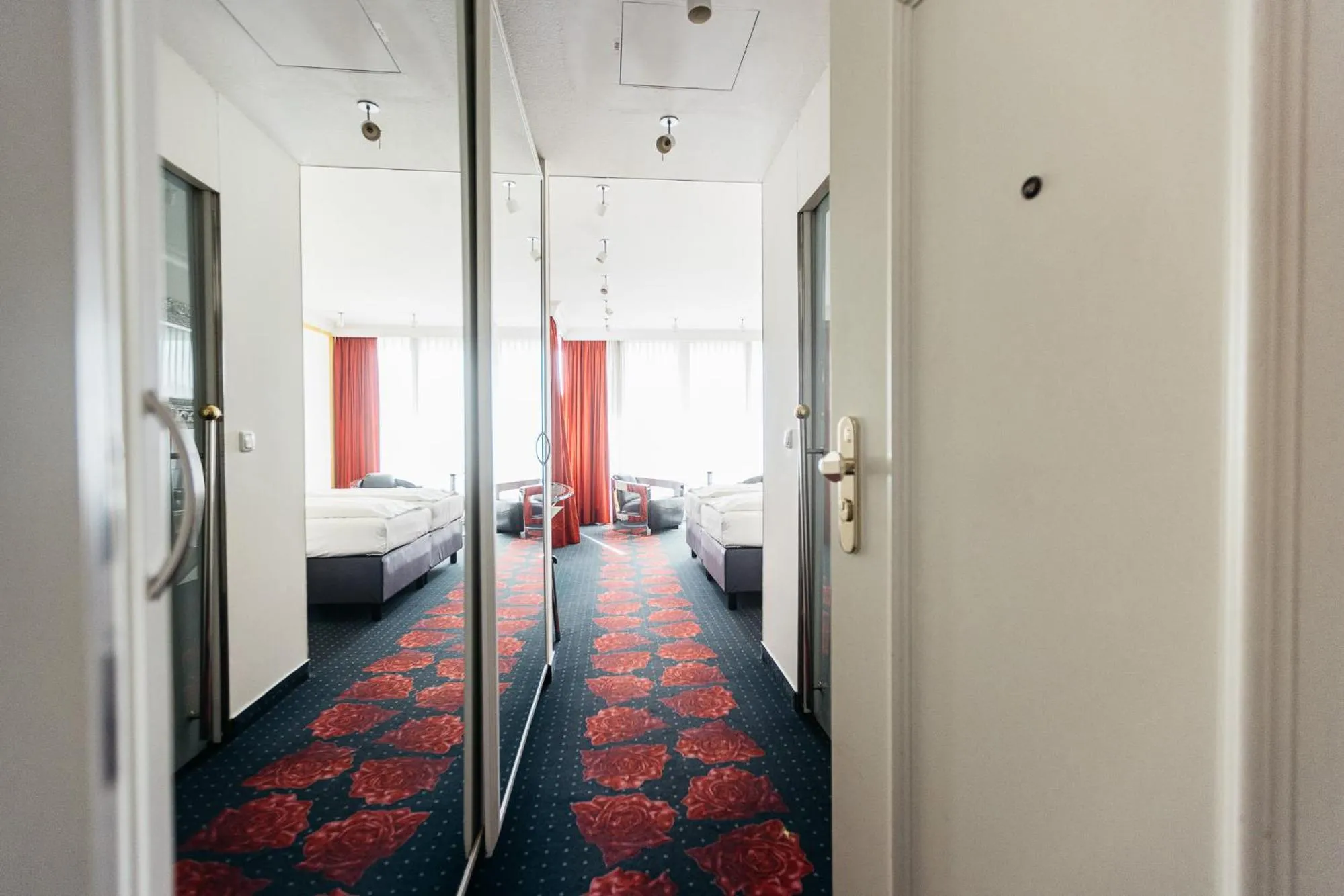 Decorative detail, Bed in Vitalia Seehotel