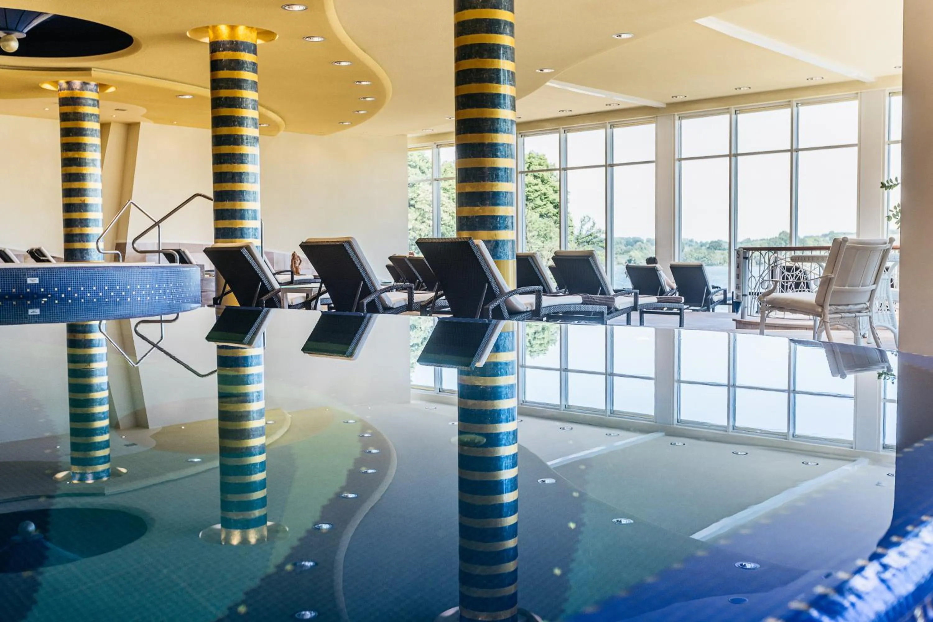 Swimming pool in Vitalia Seehotel