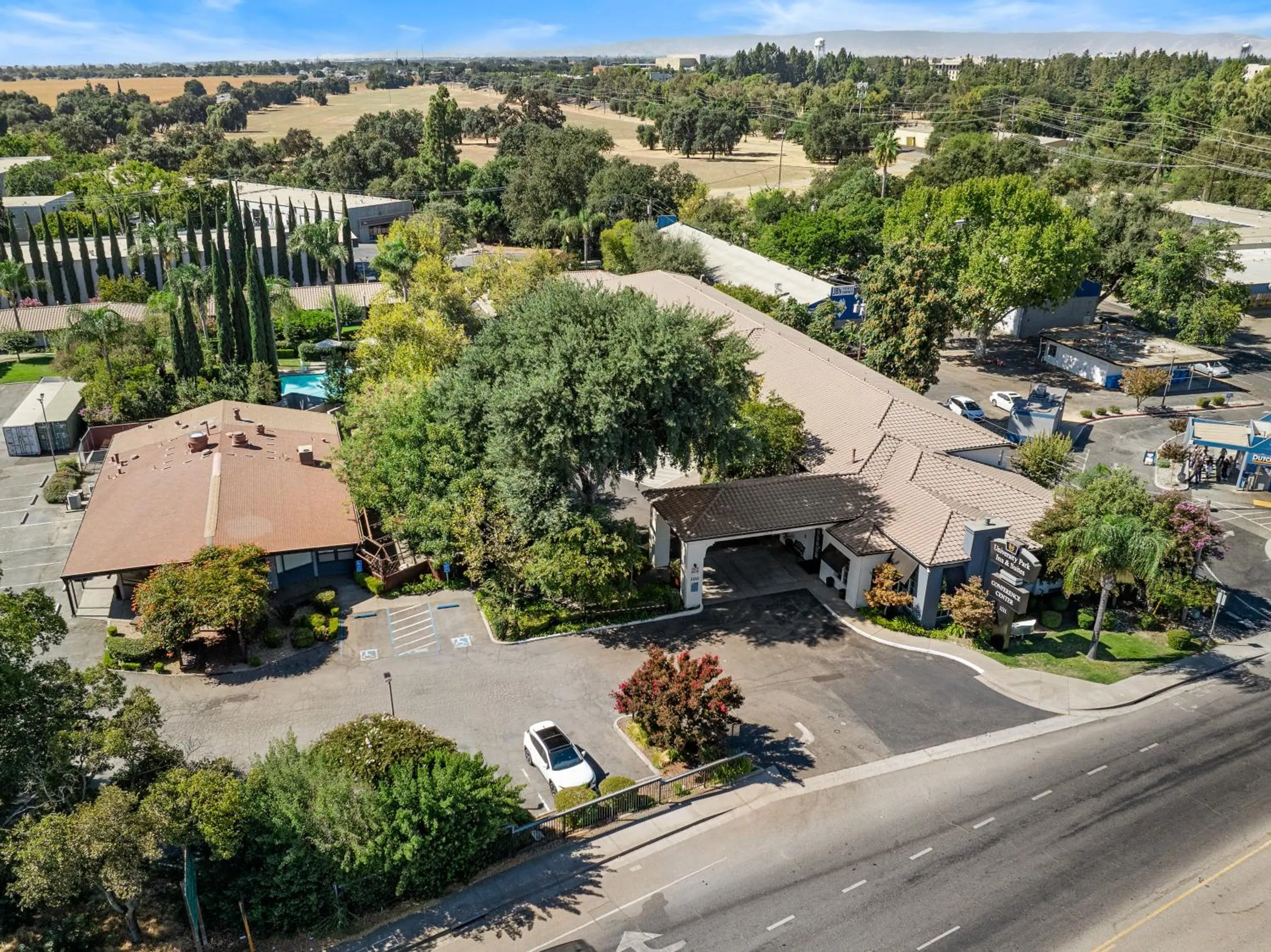 Property building in University Park Inn & Suites, an Ascend Collection Hotel