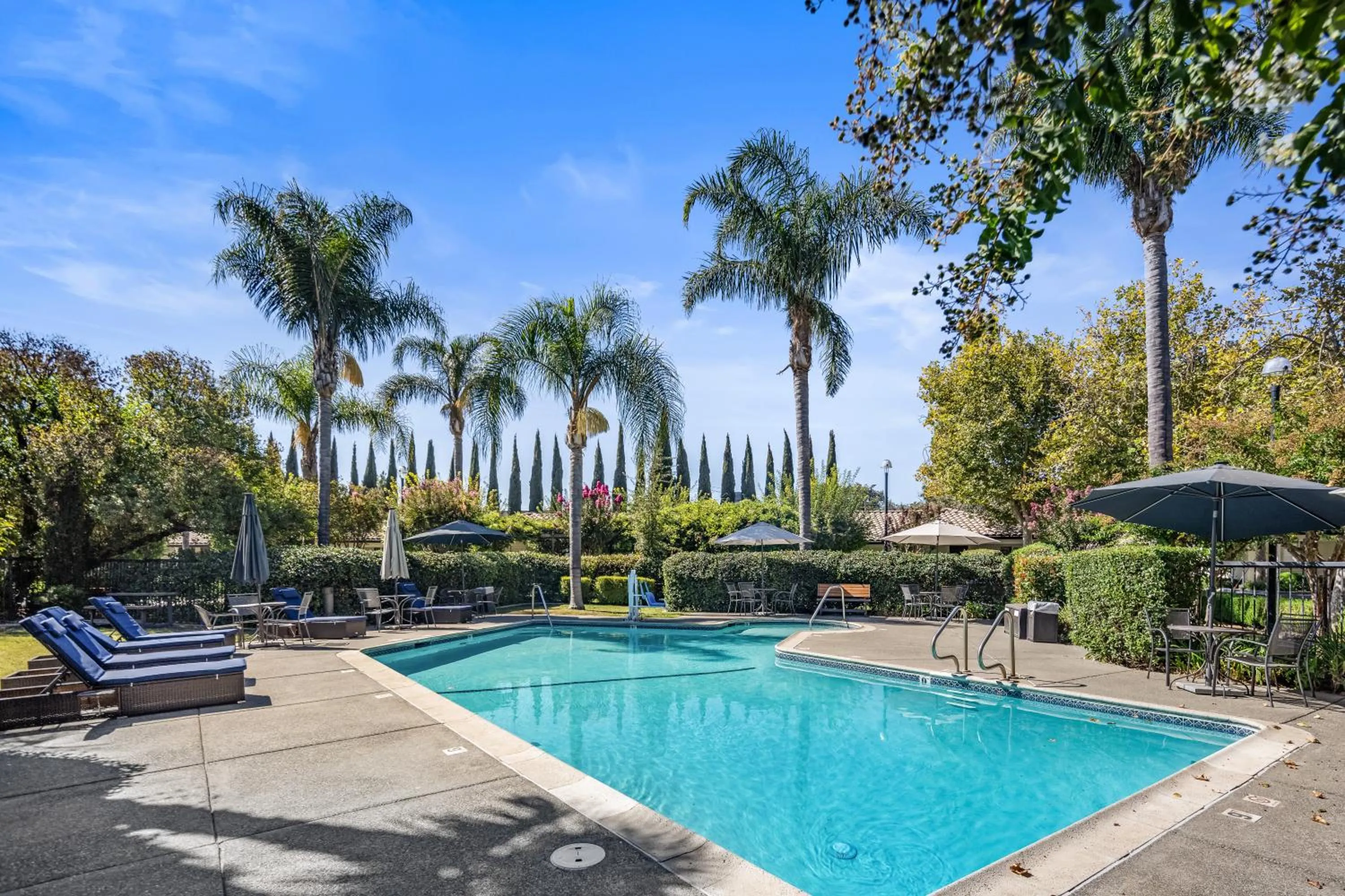 Swimming pool in University Park Inn & Suites, an Ascend Collection Hotel