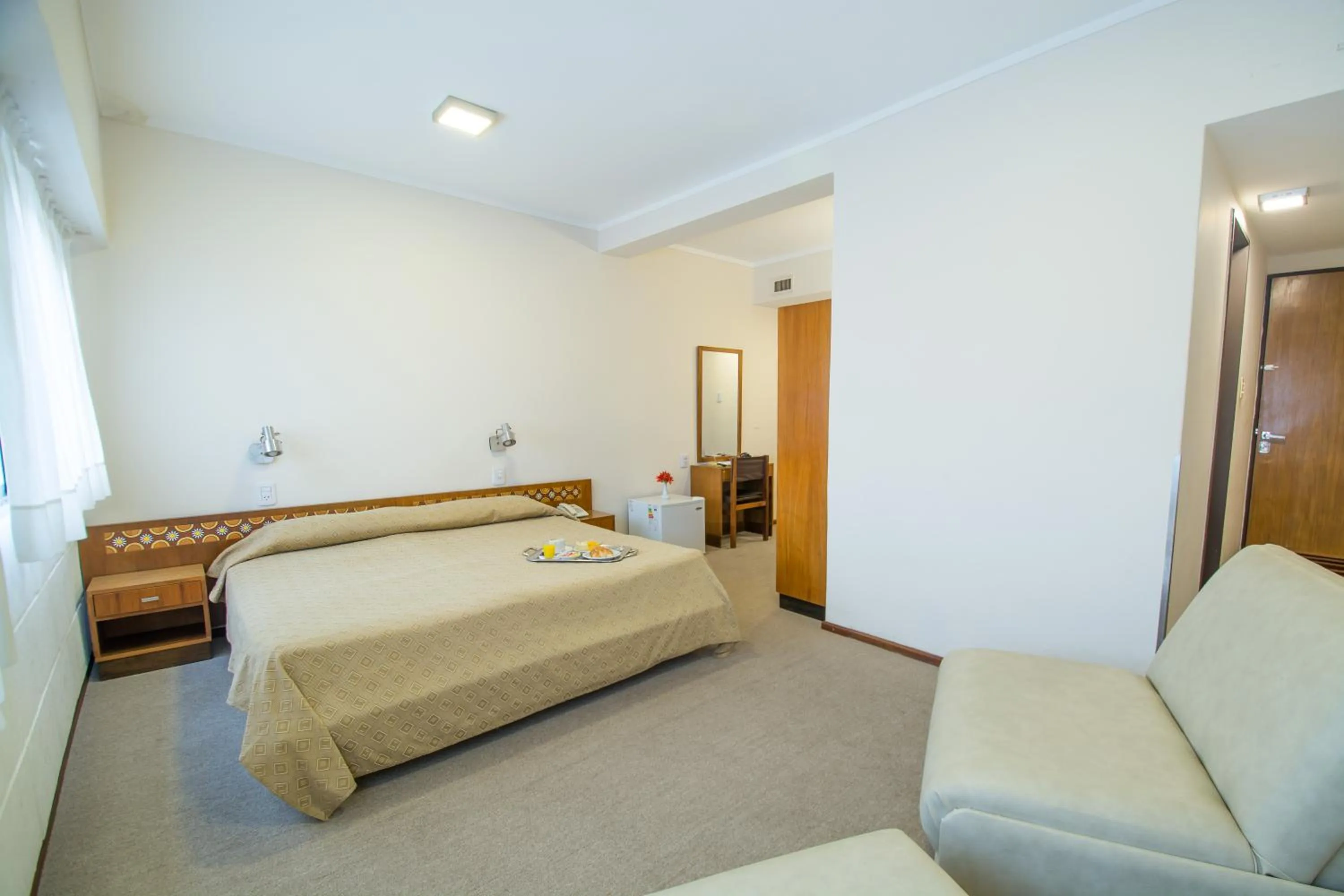 Bed in Hostal Santa Fe De La Veracruz