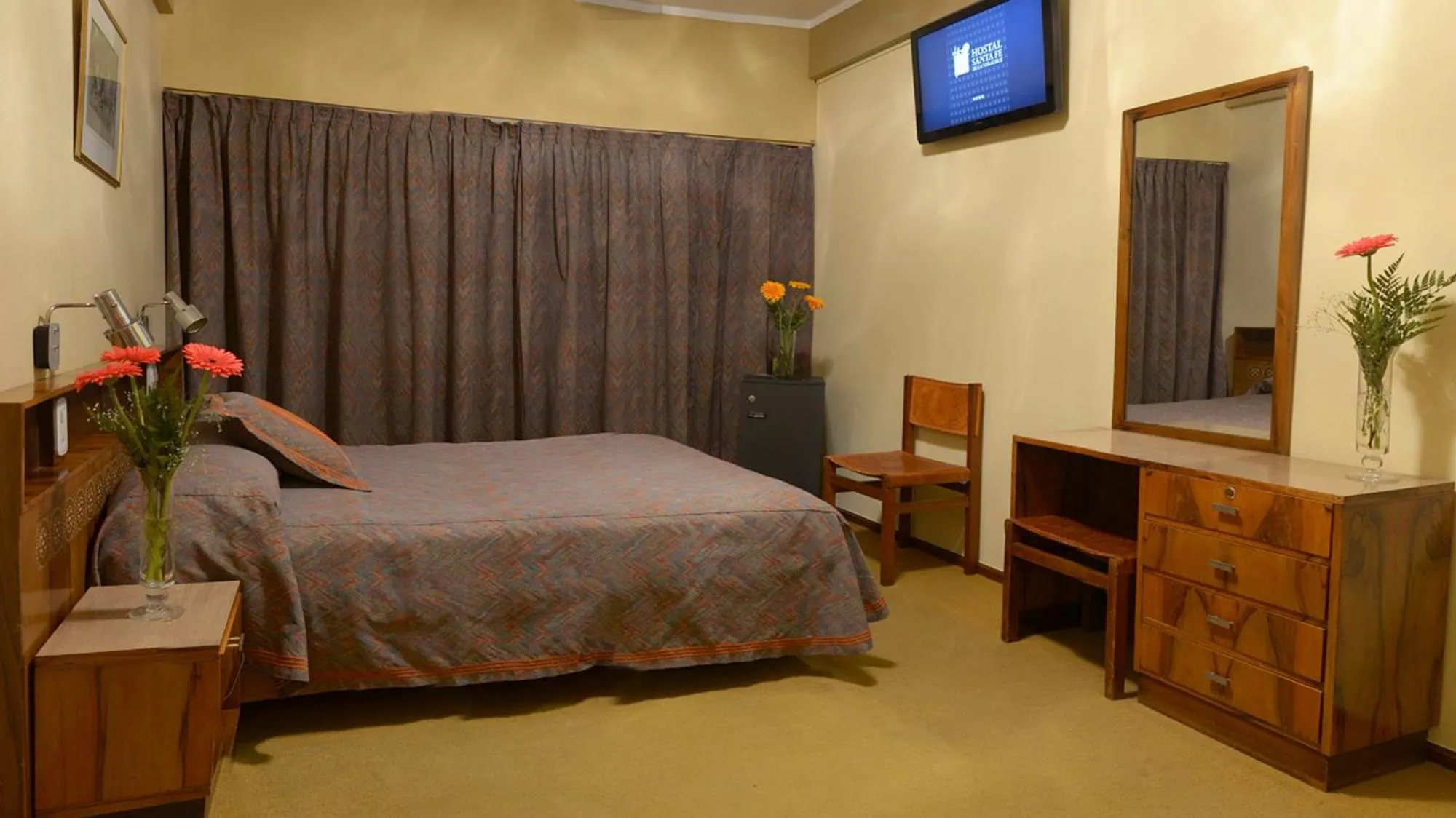 Bed in Hostal Santa Fe De La Veracruz