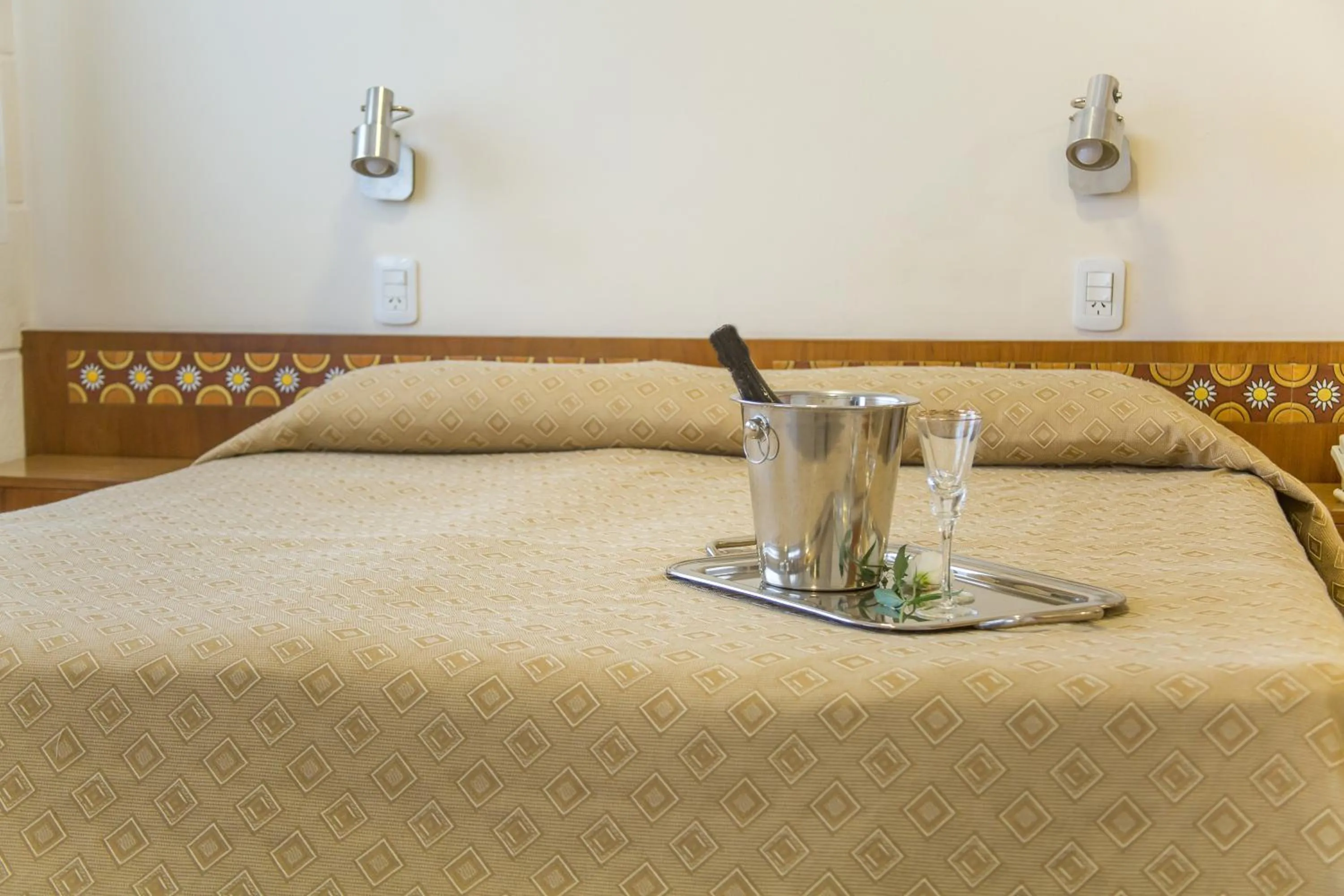 Bed in Hostal Santa Fe De La Veracruz