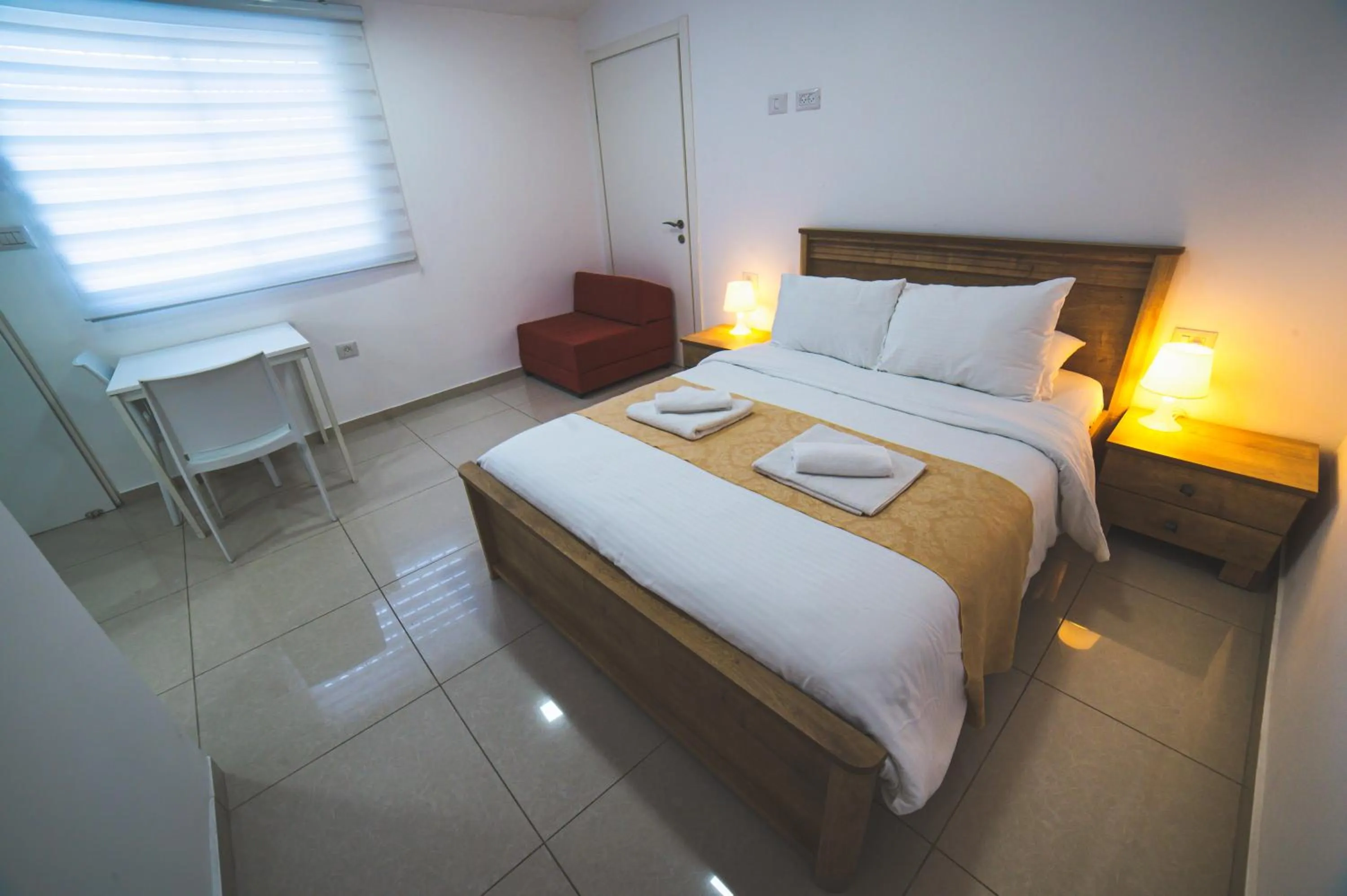 Bed in Agamim Hotel Ashkelon