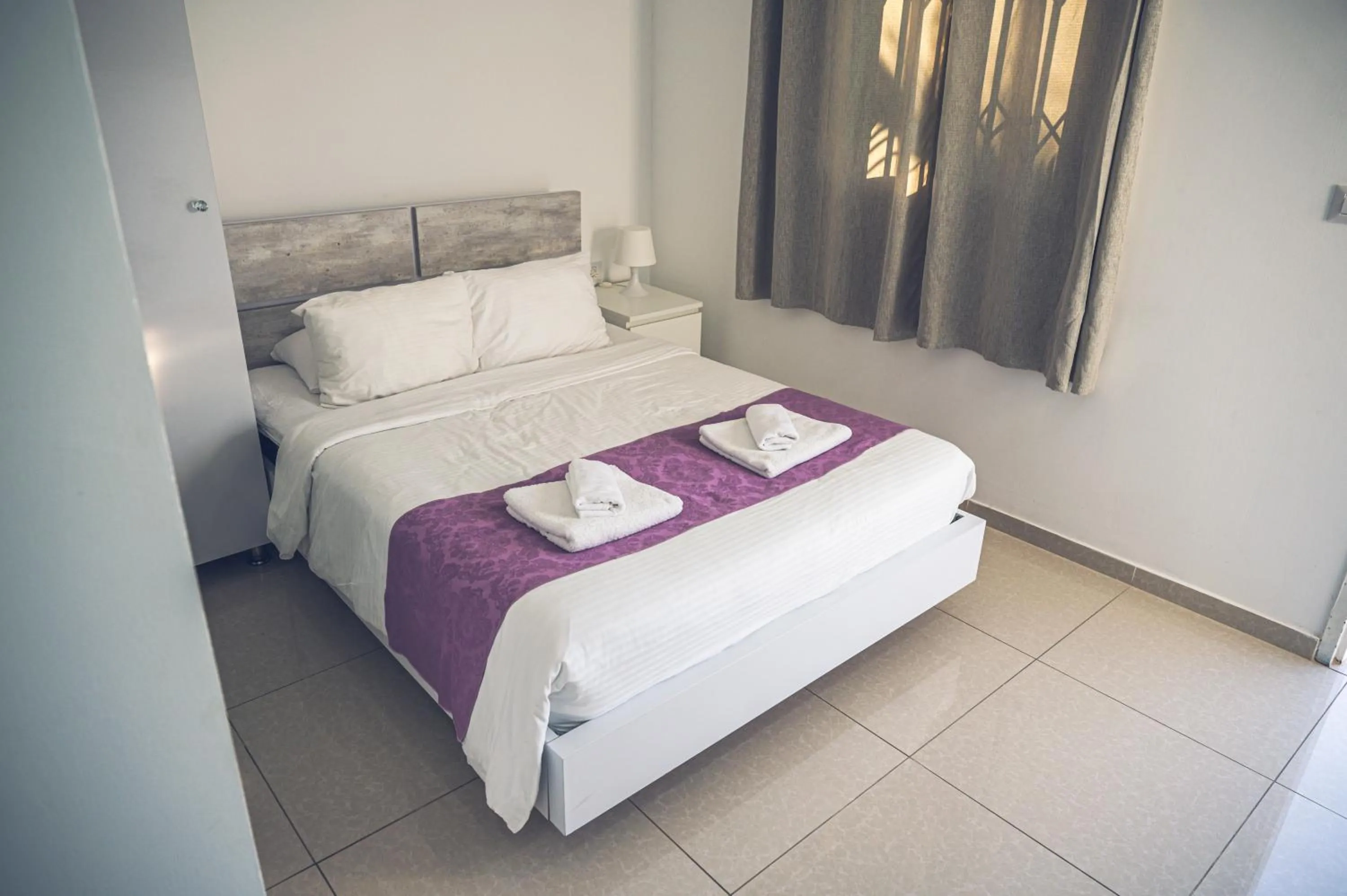 Bed in Agamim Hotel Ashkelon