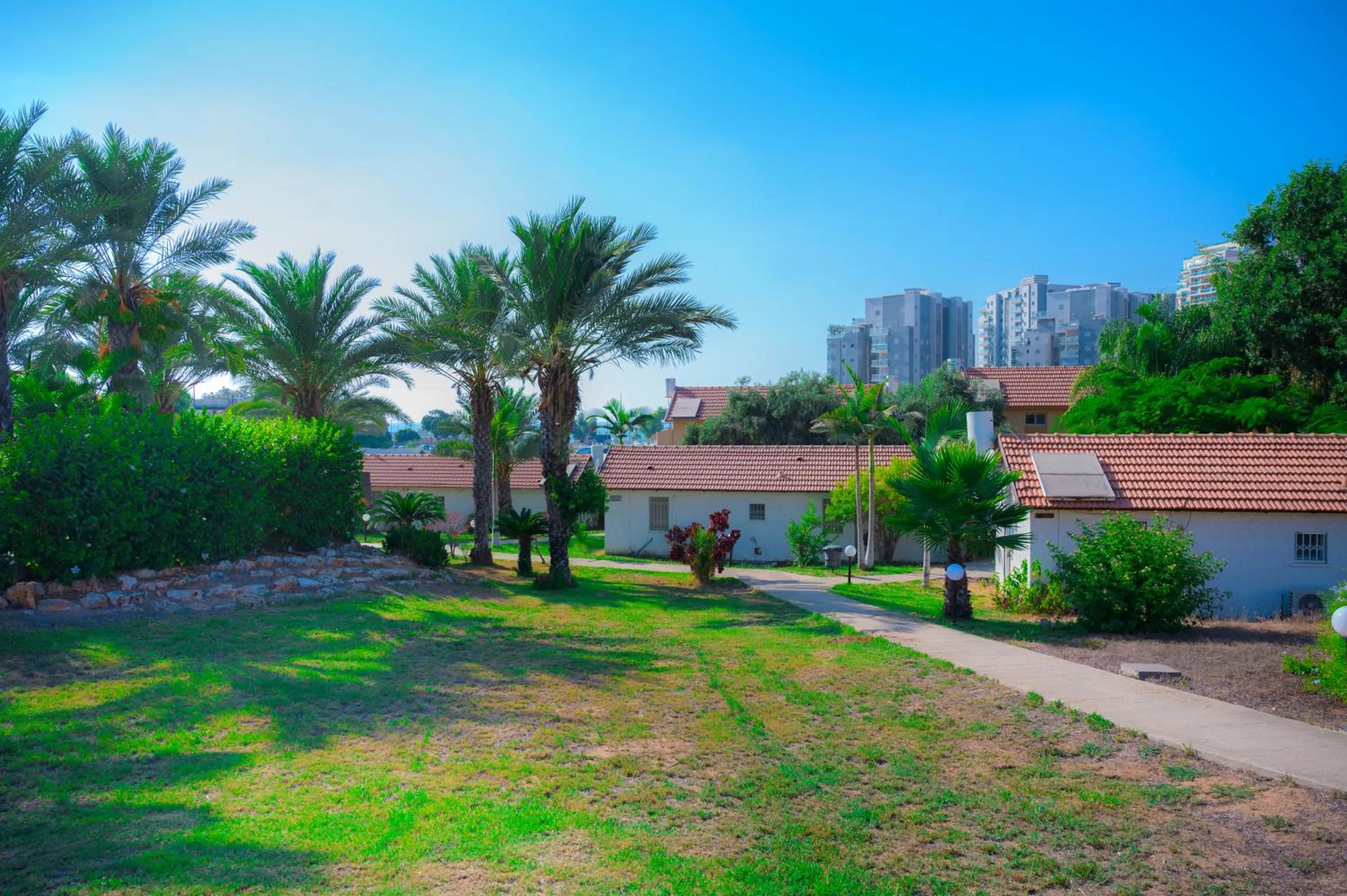 Garden in Agamim Hotel Ashkelon