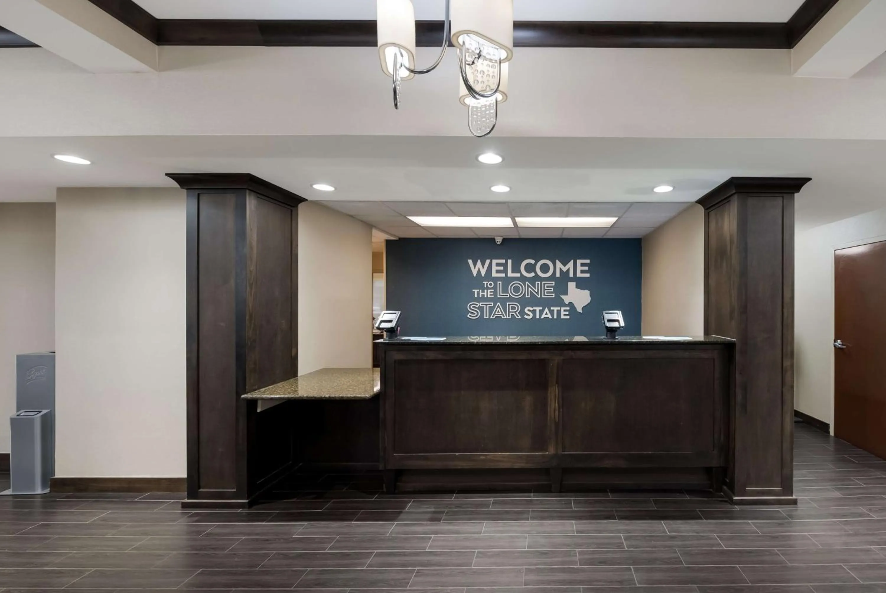 Lobby or reception in Hampton Inn Marshall