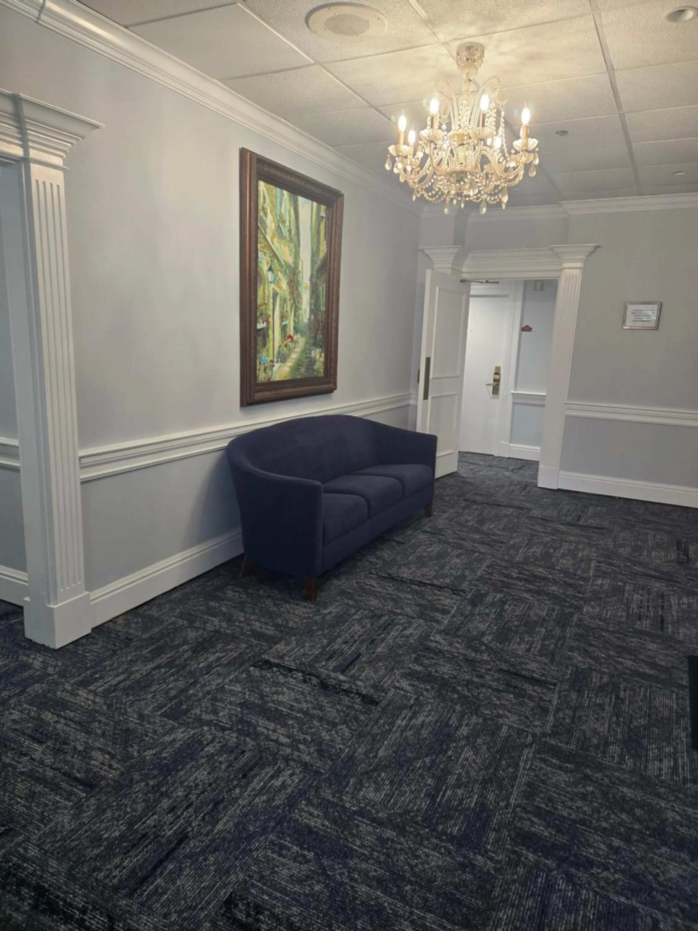 Seating area in Amsterdam Hotel