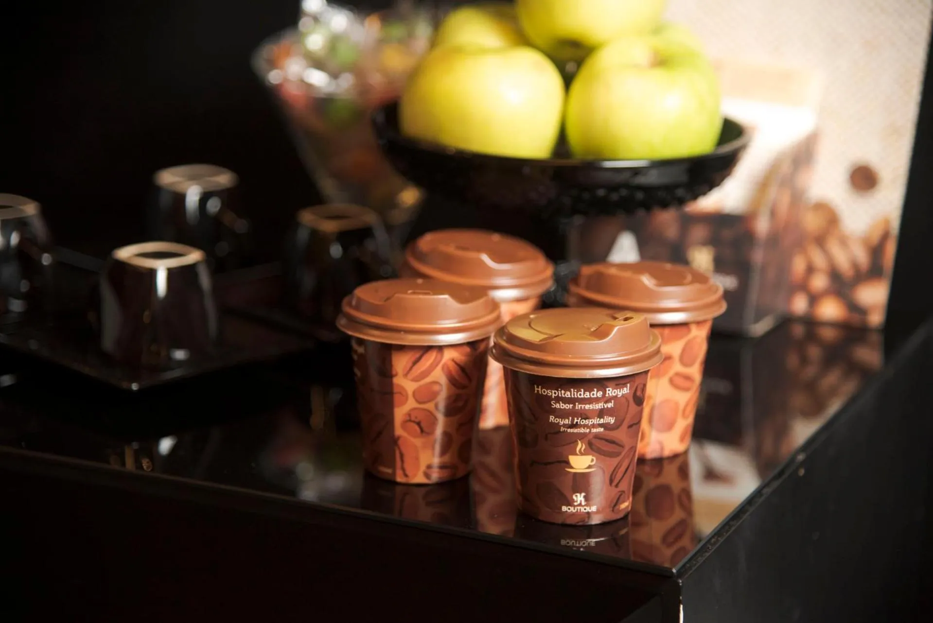 Food and drinks in Royal Collection Savassi