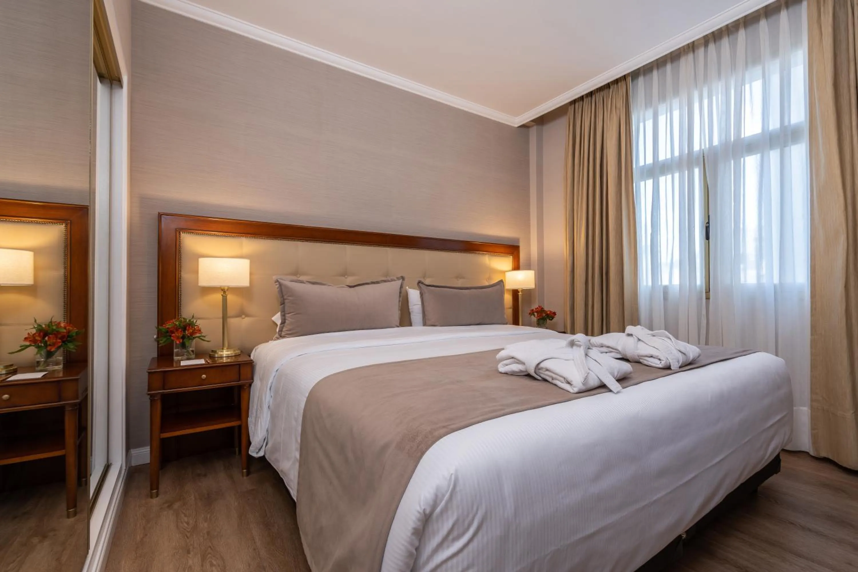Bed in Hotel Intersur Recoleta
