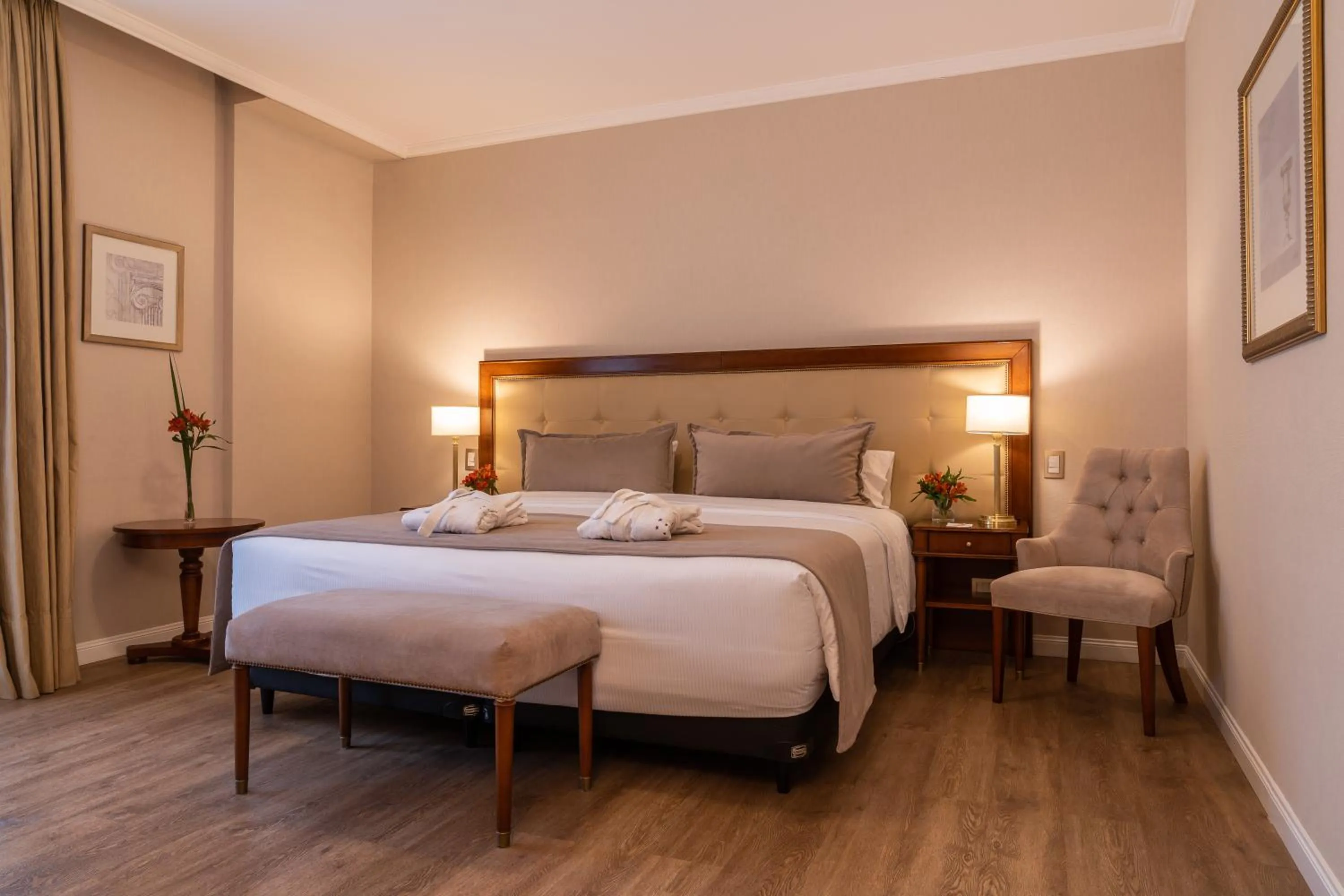 Bed in Hotel Intersur Recoleta