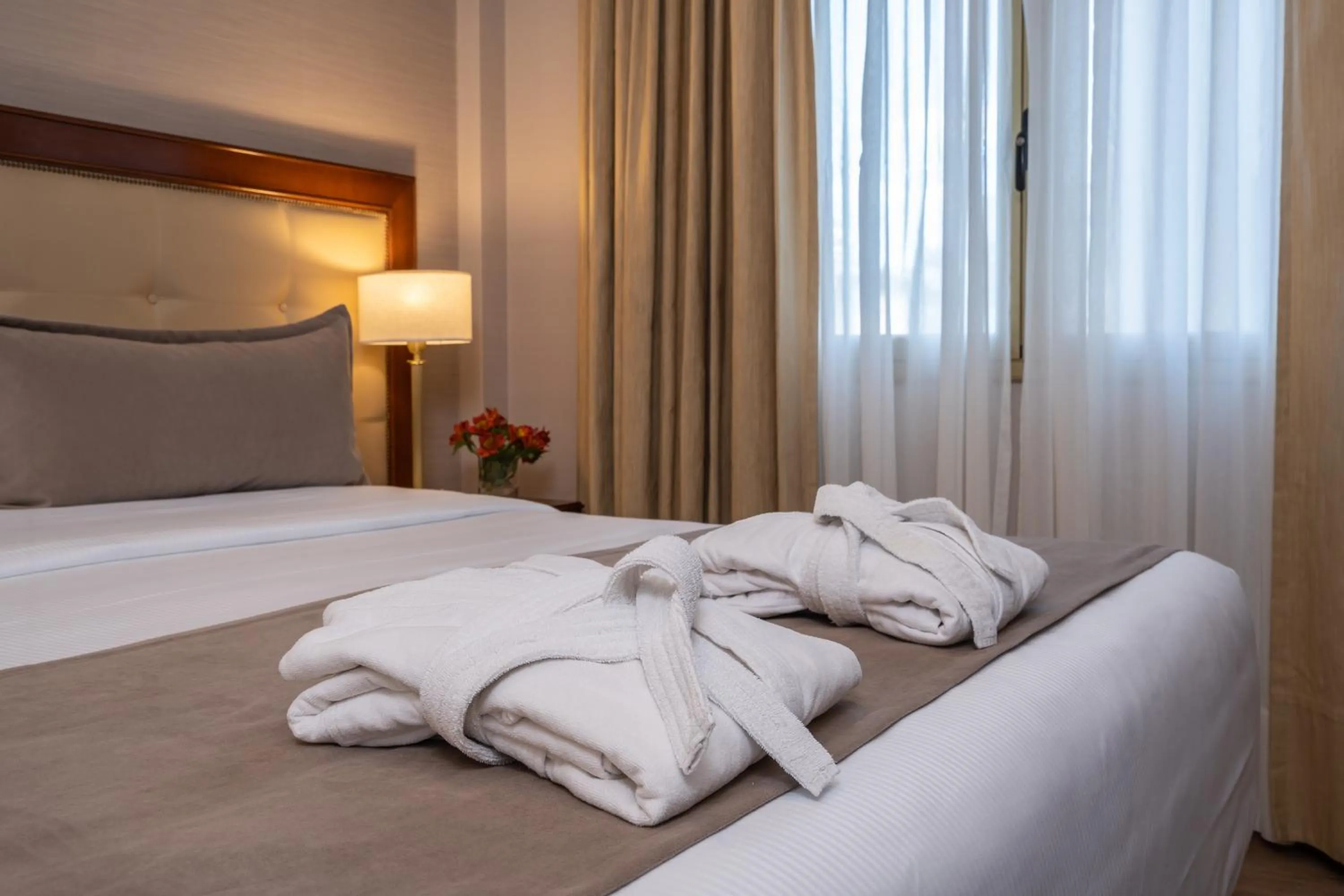 Bed in Hotel Intersur Recoleta