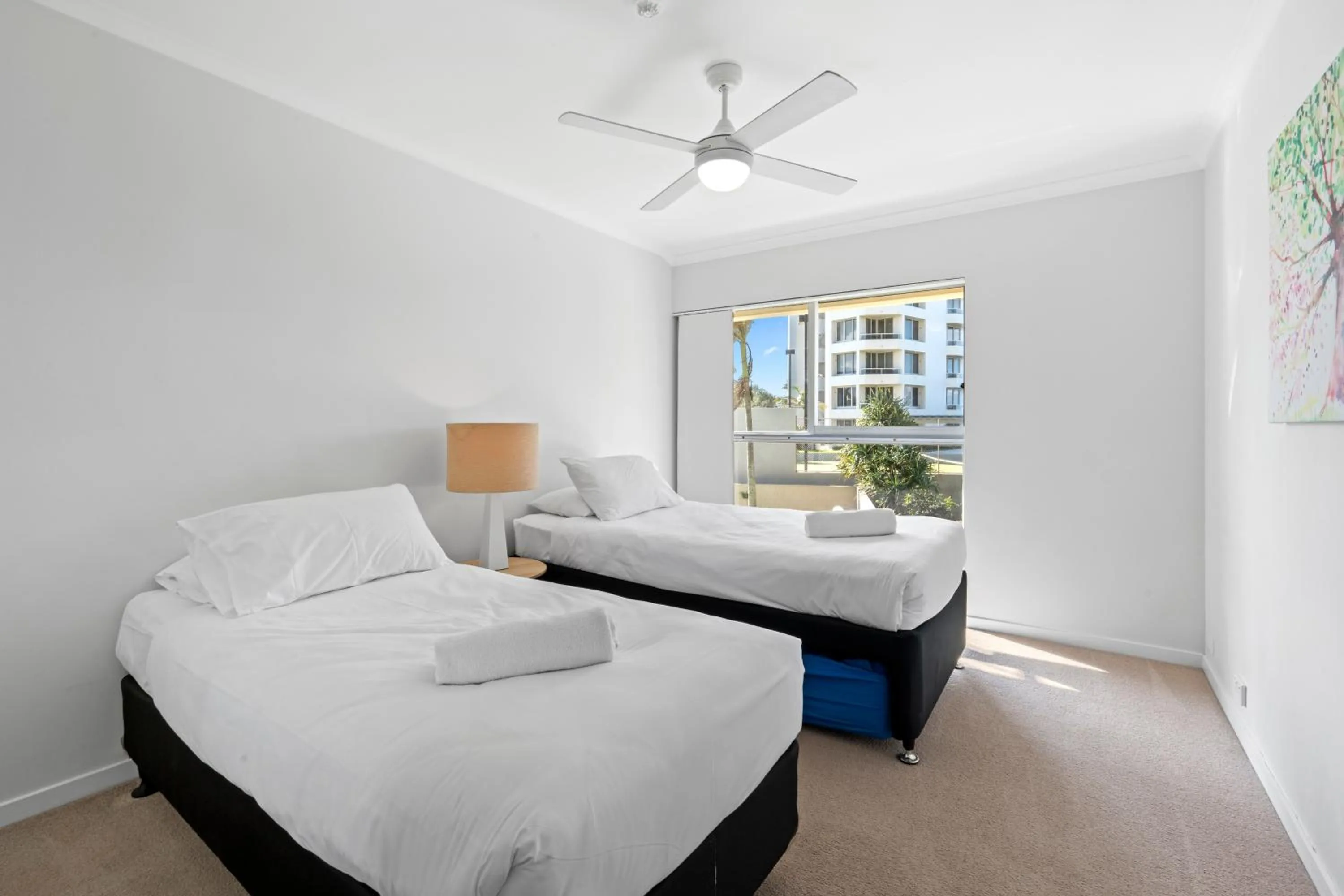 Bedroom, Bed in Narrowneck Court Holiday Apartments