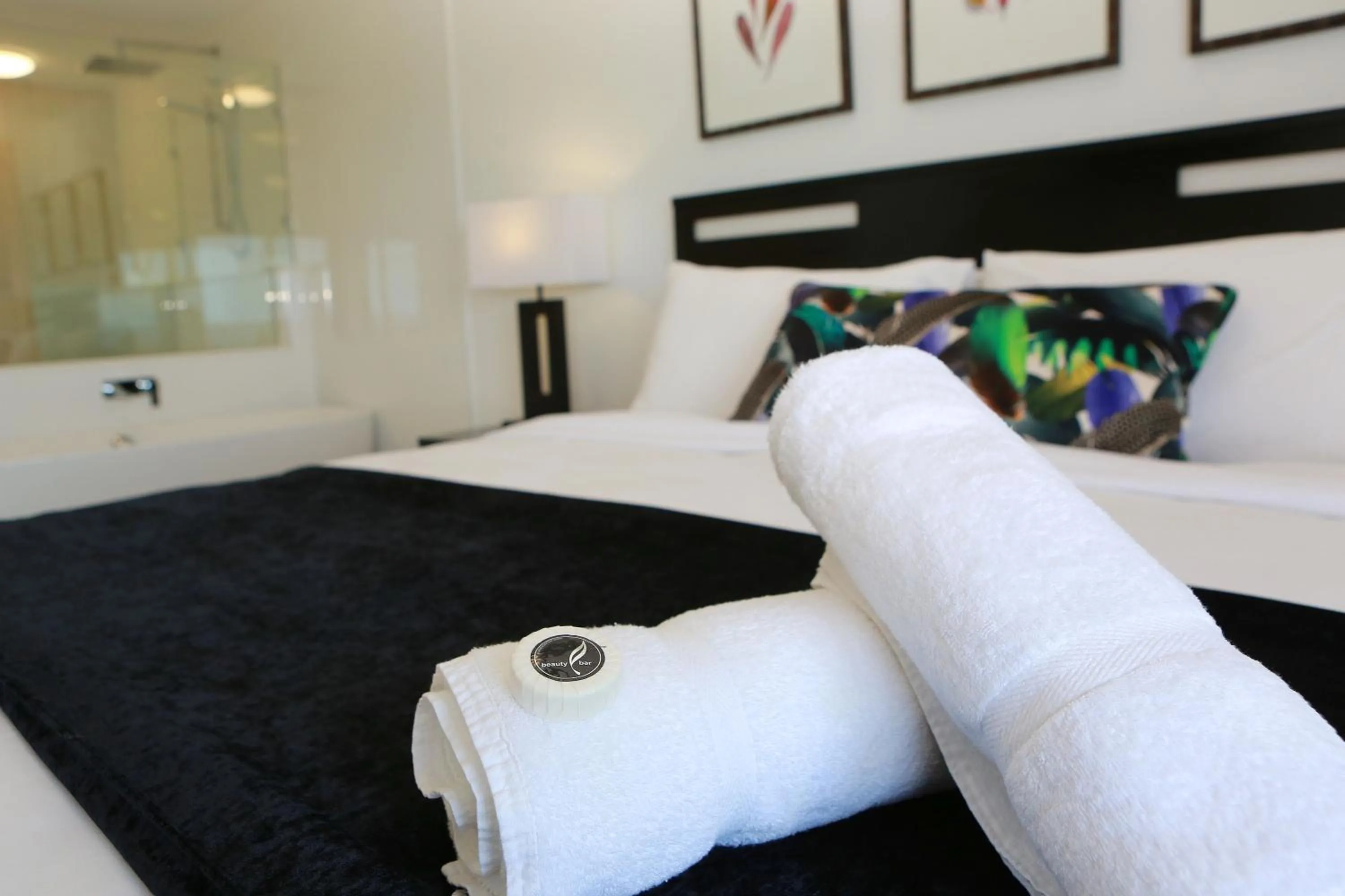 Bedroom, Bed in Narrowneck Court Holiday Apartments