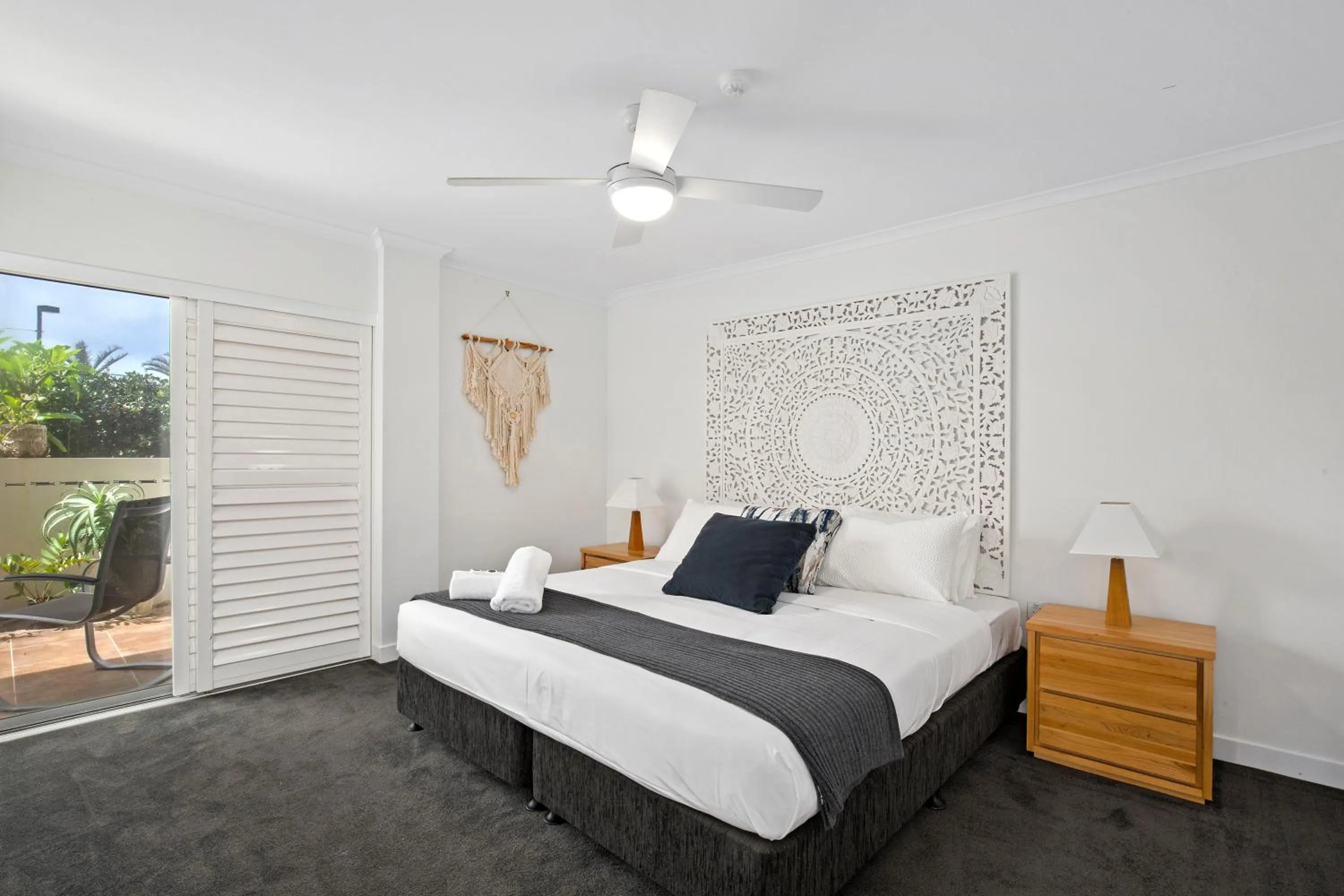 Bedroom, Bed in Narrowneck Court Holiday Apartments