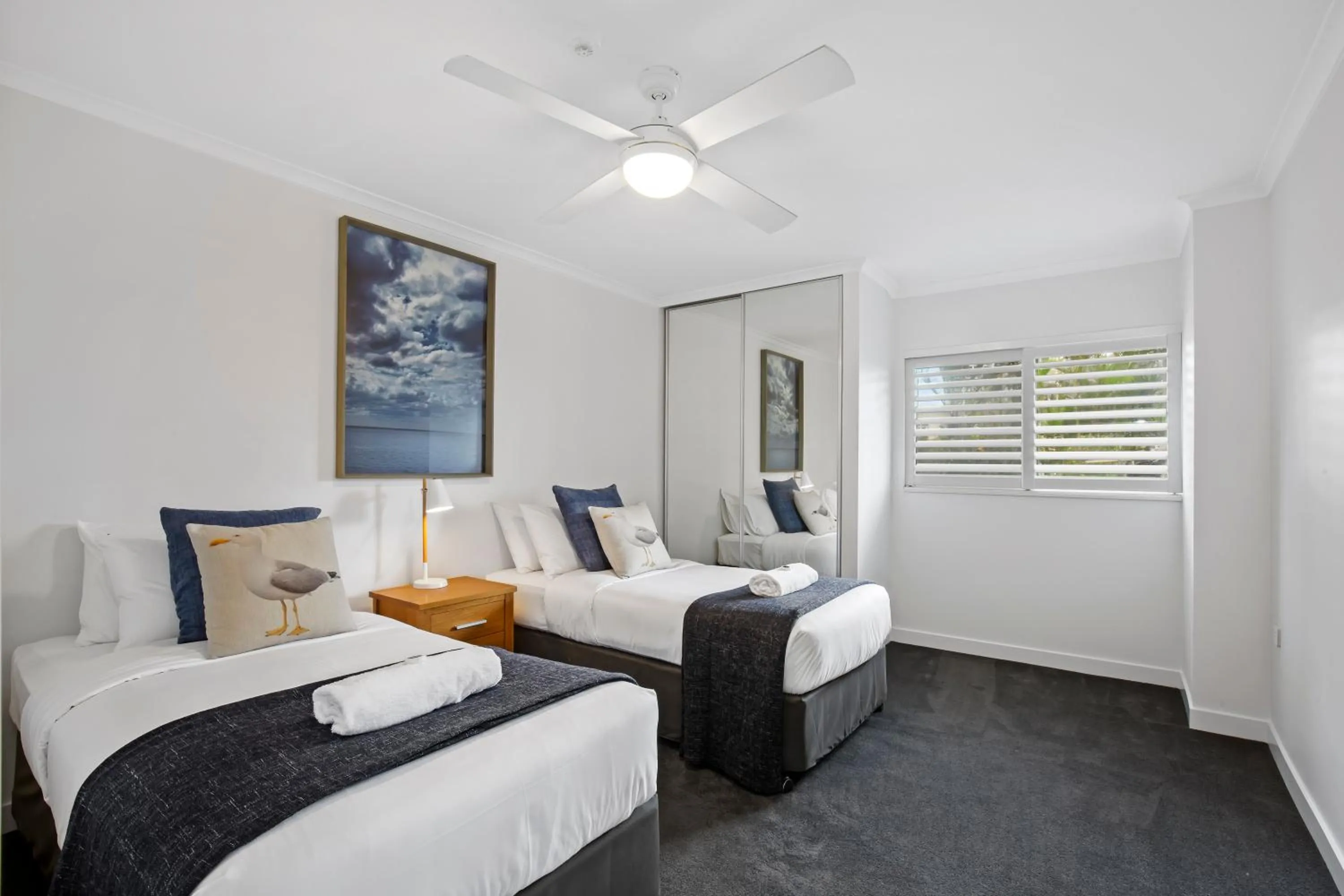 Bedroom, Bed in Narrowneck Court Holiday Apartments