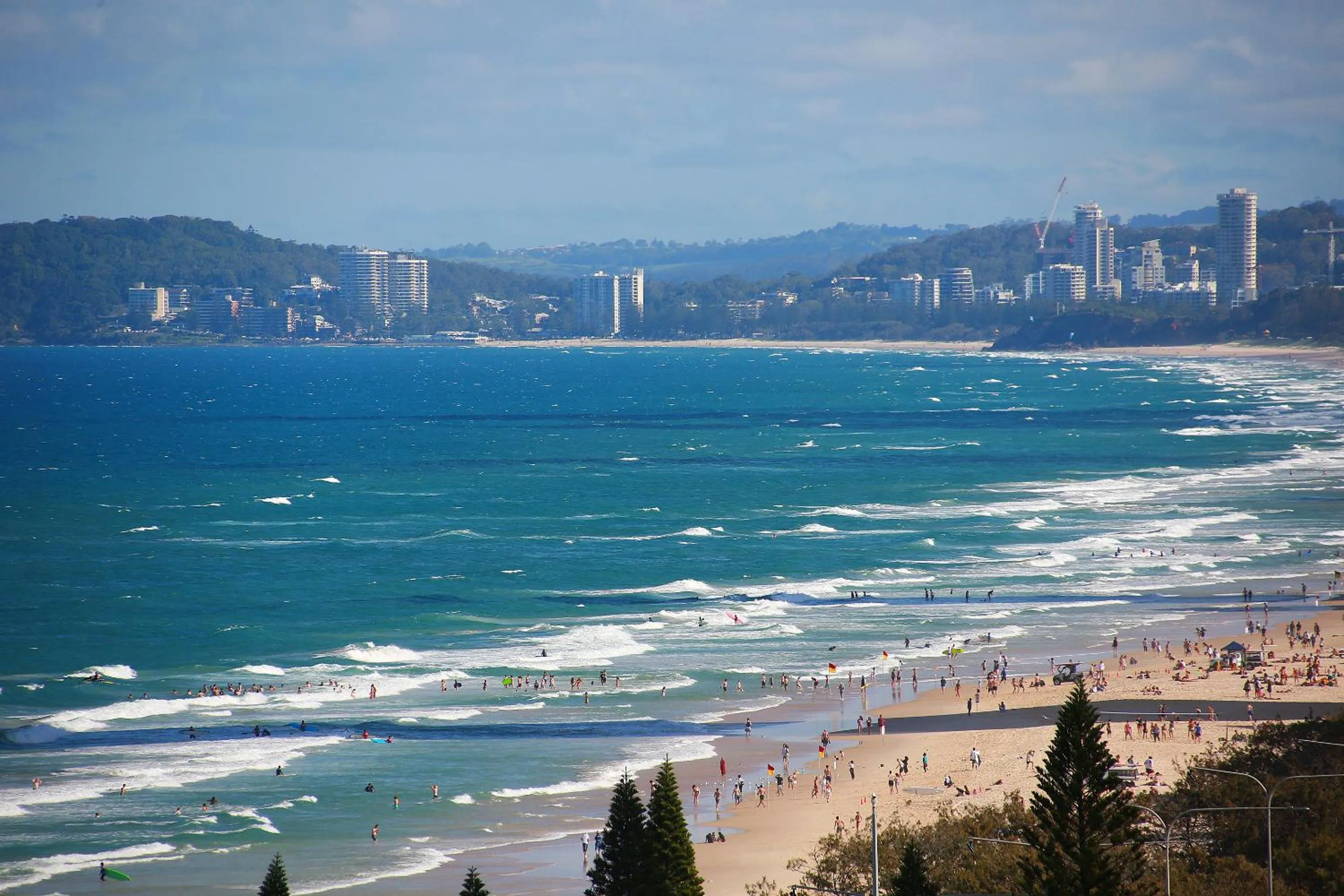Beach in Narrowneck Court Holiday Apartments