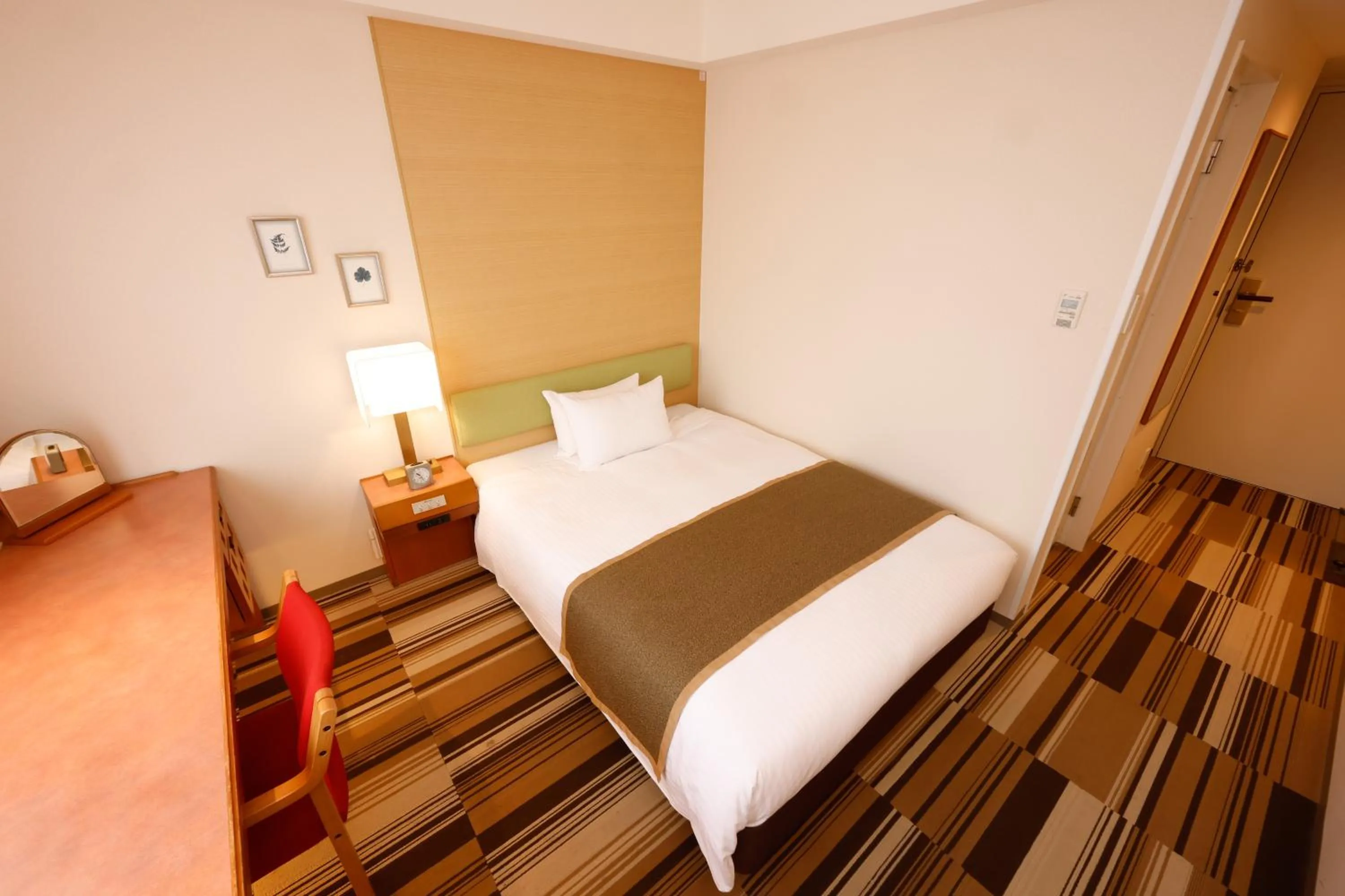 Bed in Hotel the Lutheran