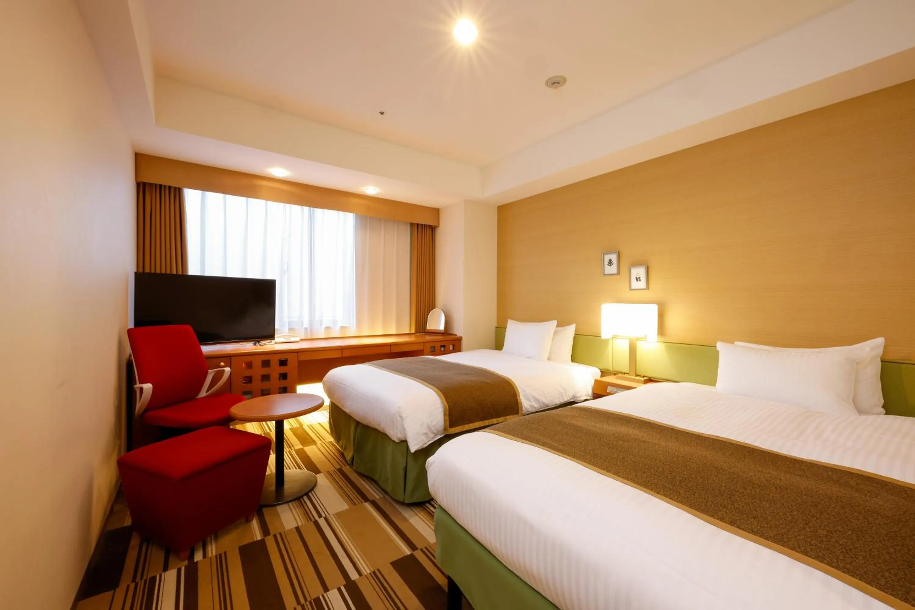 Bed in Hotel the Lutheran