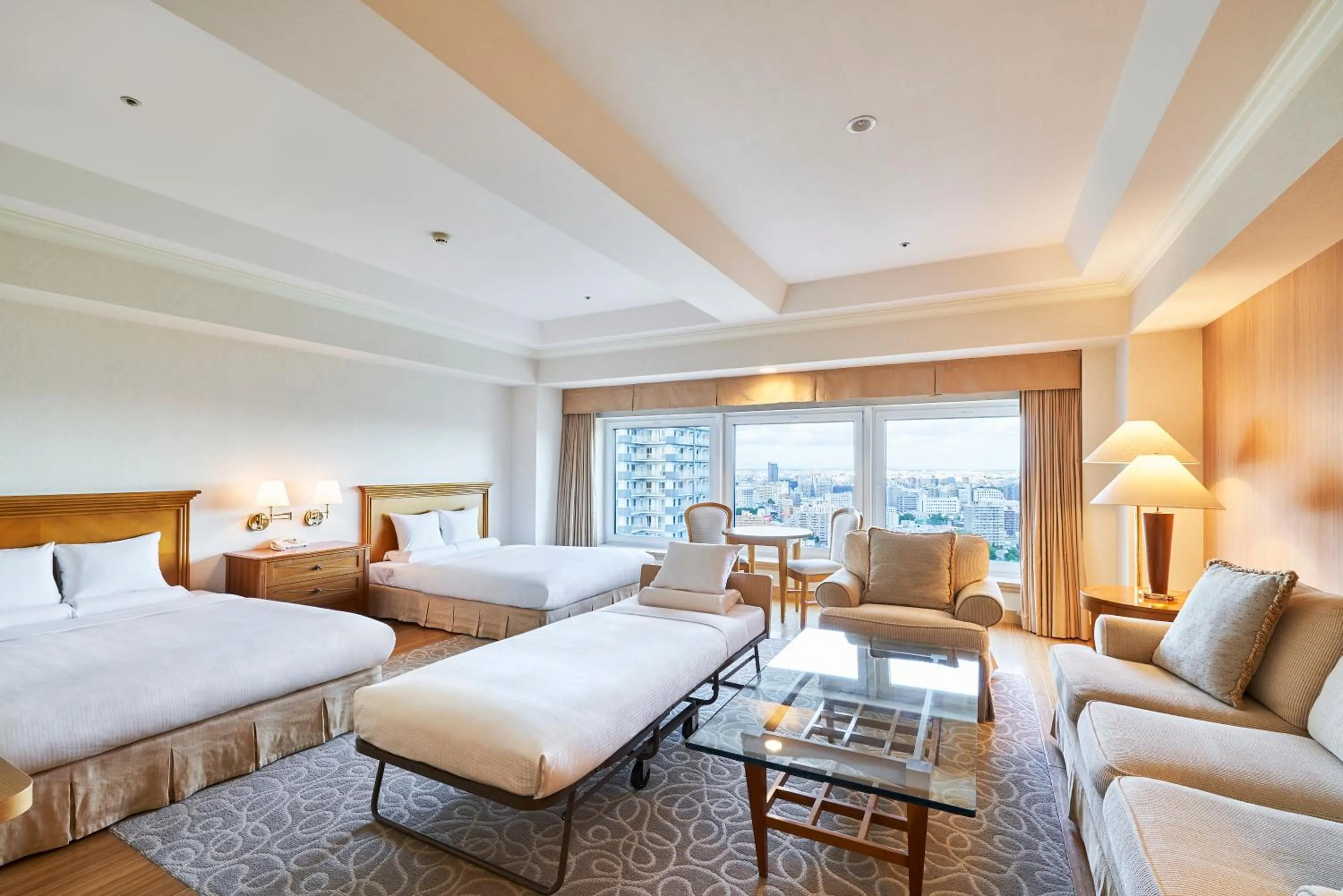 Photo of the whole room, Bed in HOTEL MYSTAYS PREMIER Sapporo Park