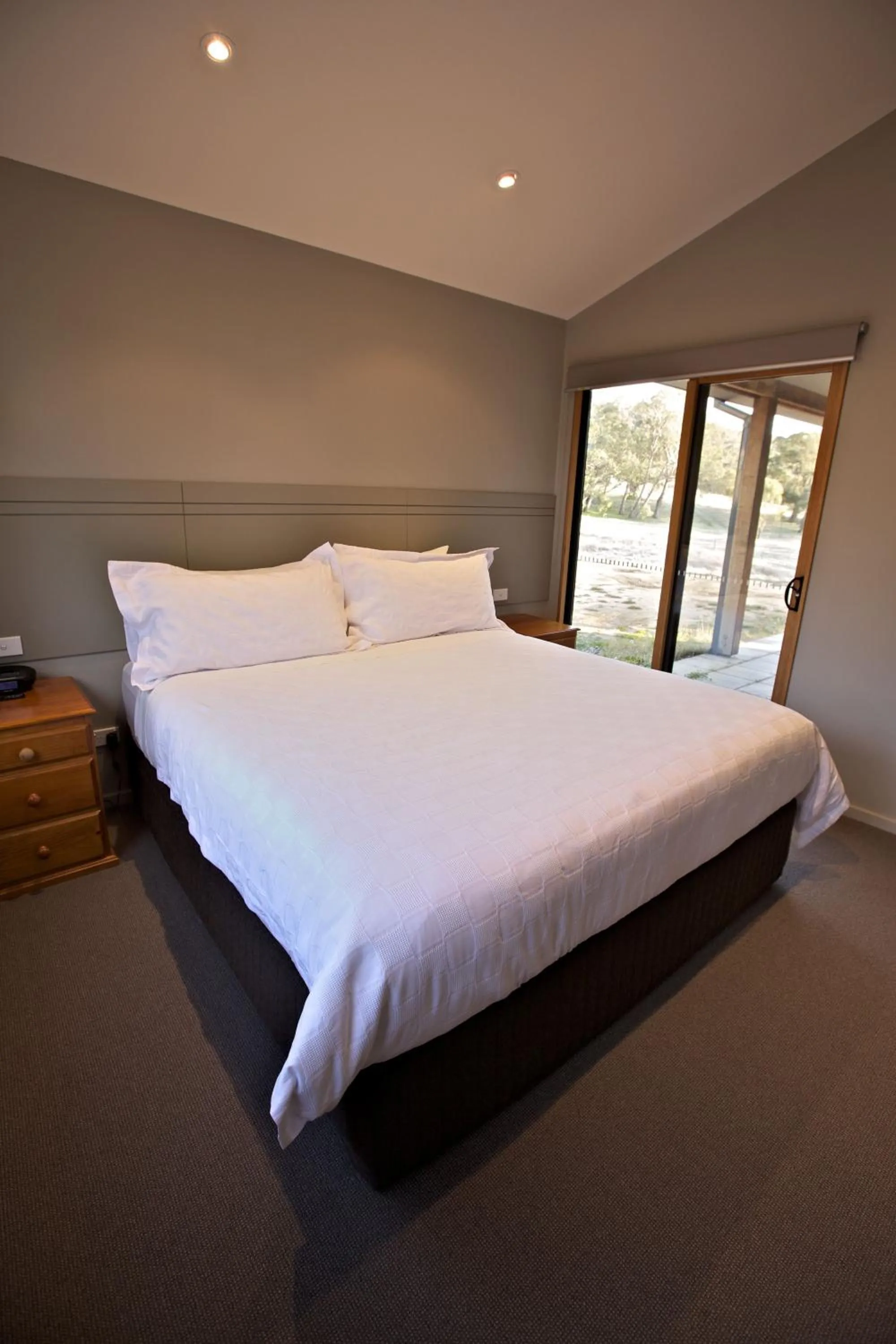 Bed in Snowy Wilderness