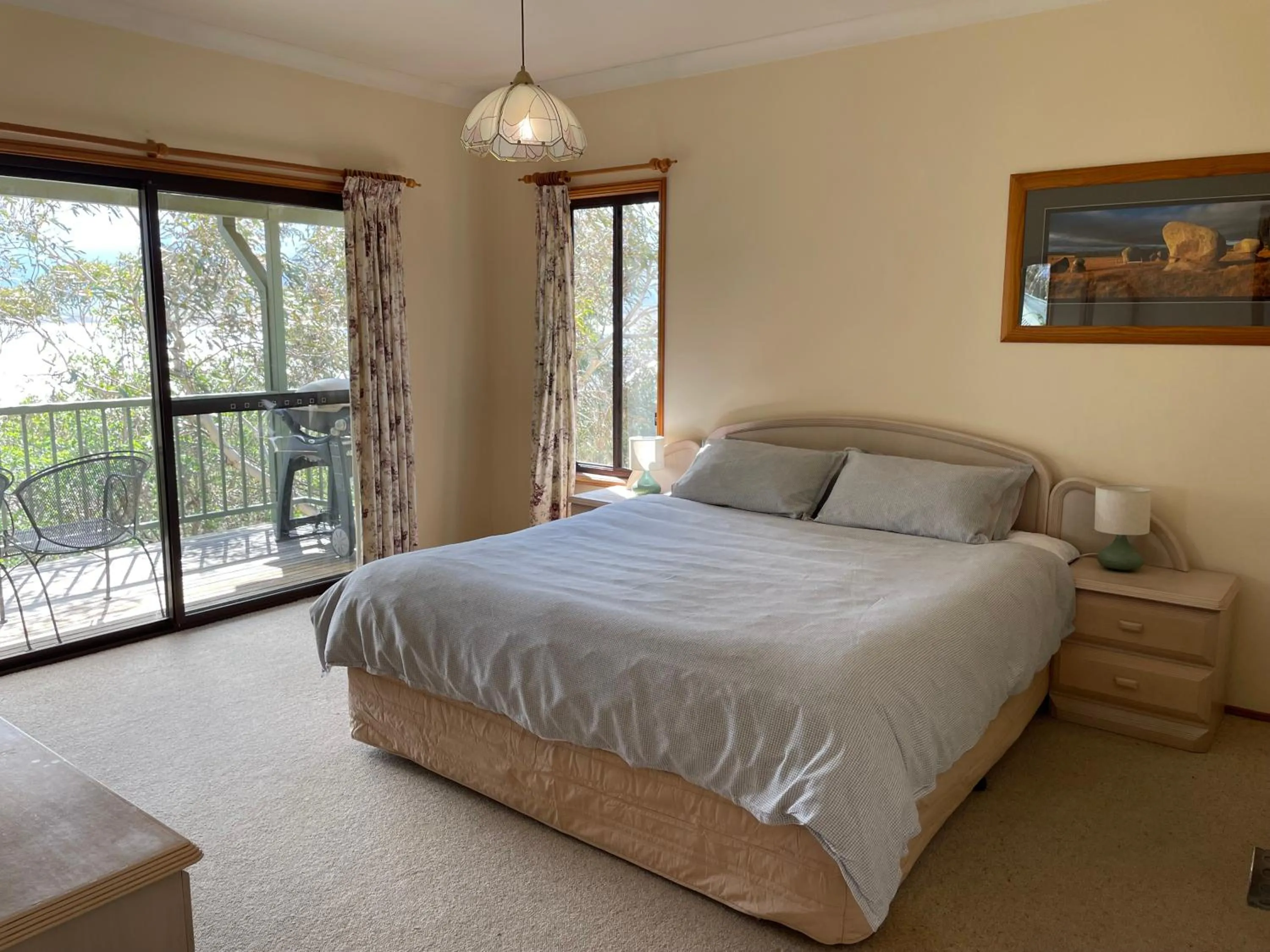 Bedroom, Bed in Snowy Wilderness