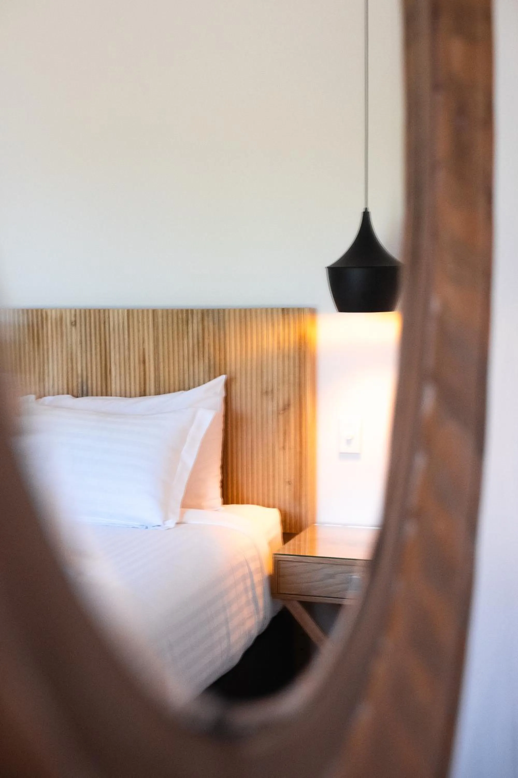 Bed in Chimes Spa Retreat