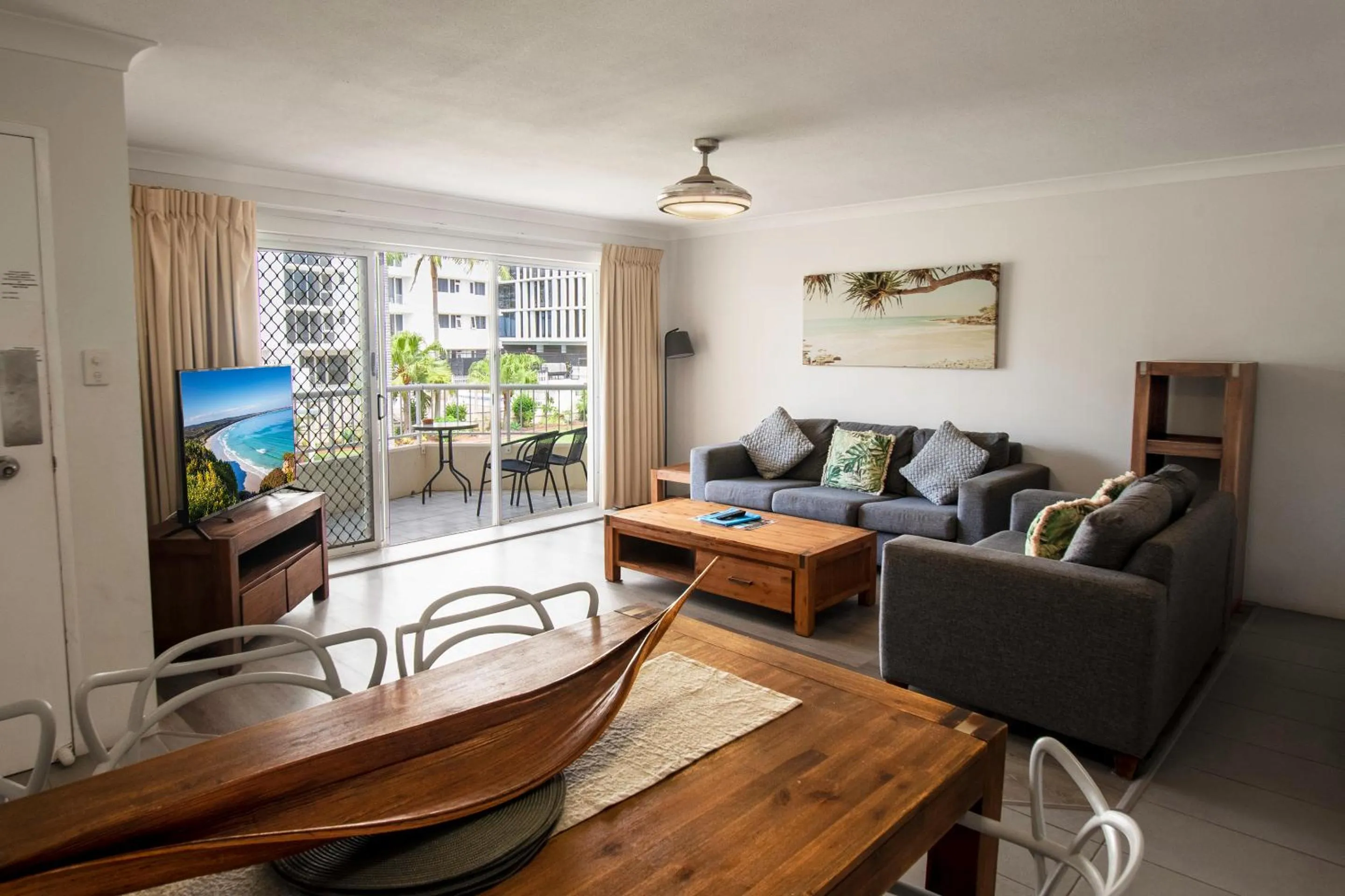 Living room in Key Largo Holiday Apartments