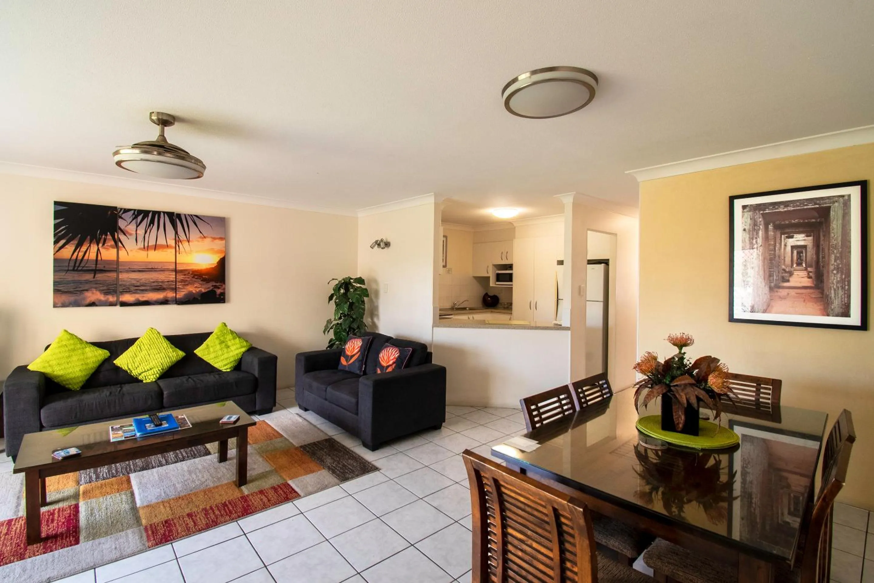 Living room in Key Largo Holiday Apartments