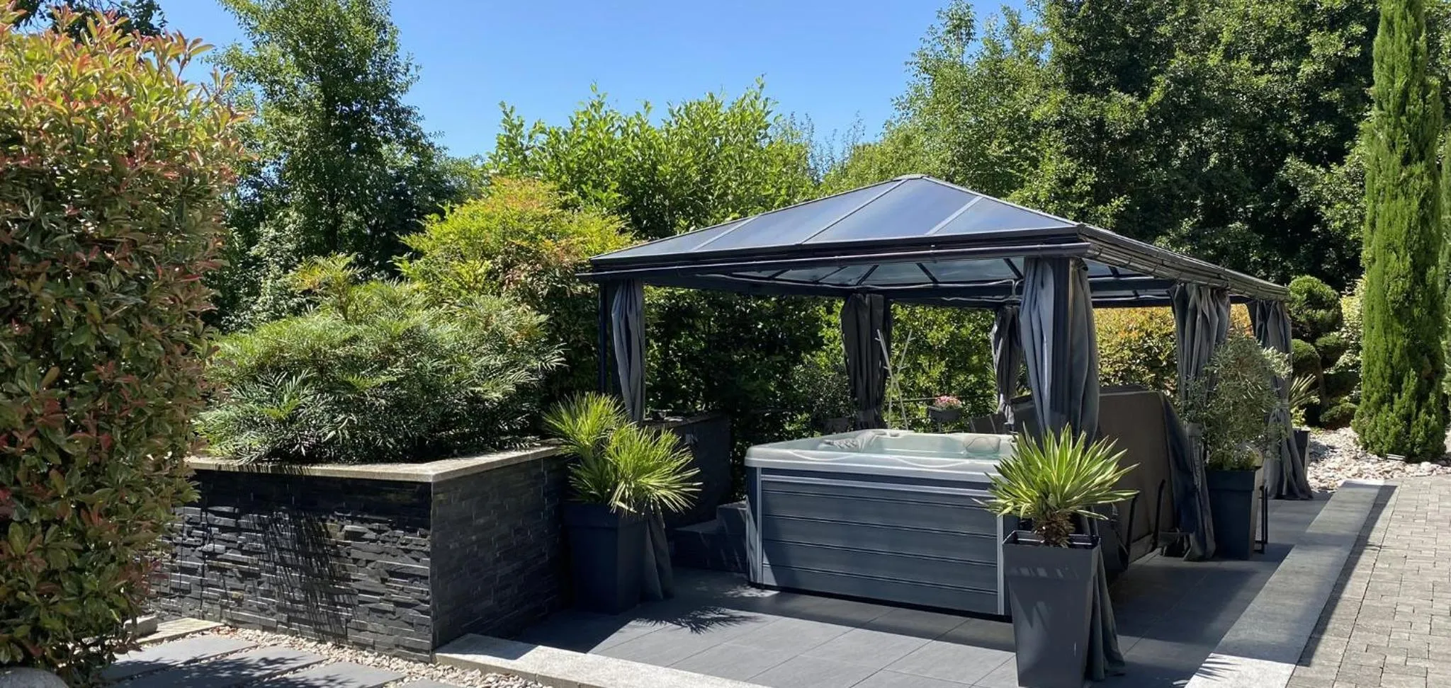 Patio in Les Rives des Habsbourg