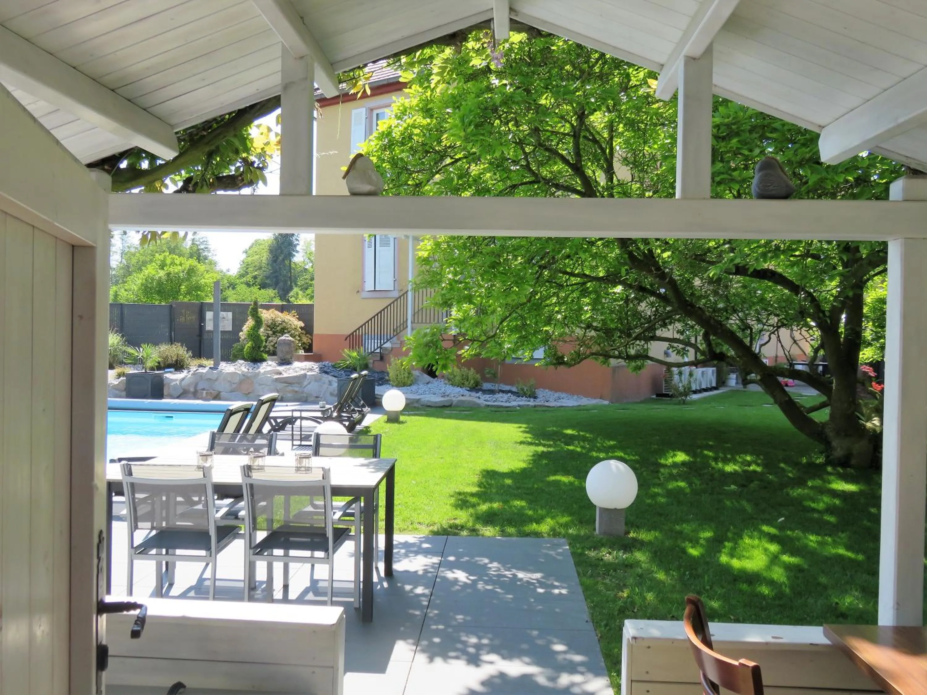 Patio in Les Rives des Habsbourg