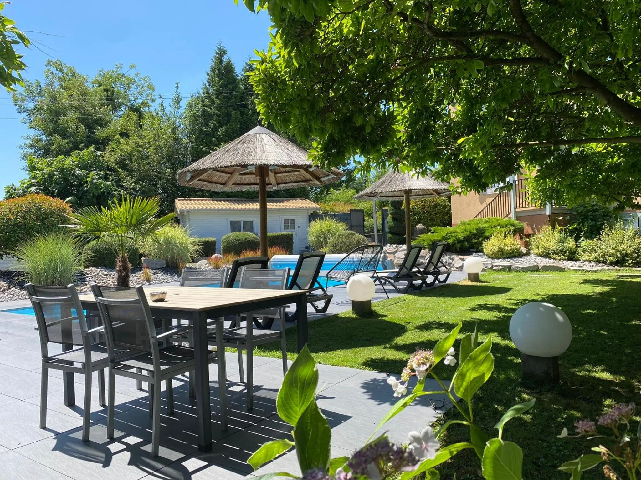 Garden in Les Rives des Habsbourg