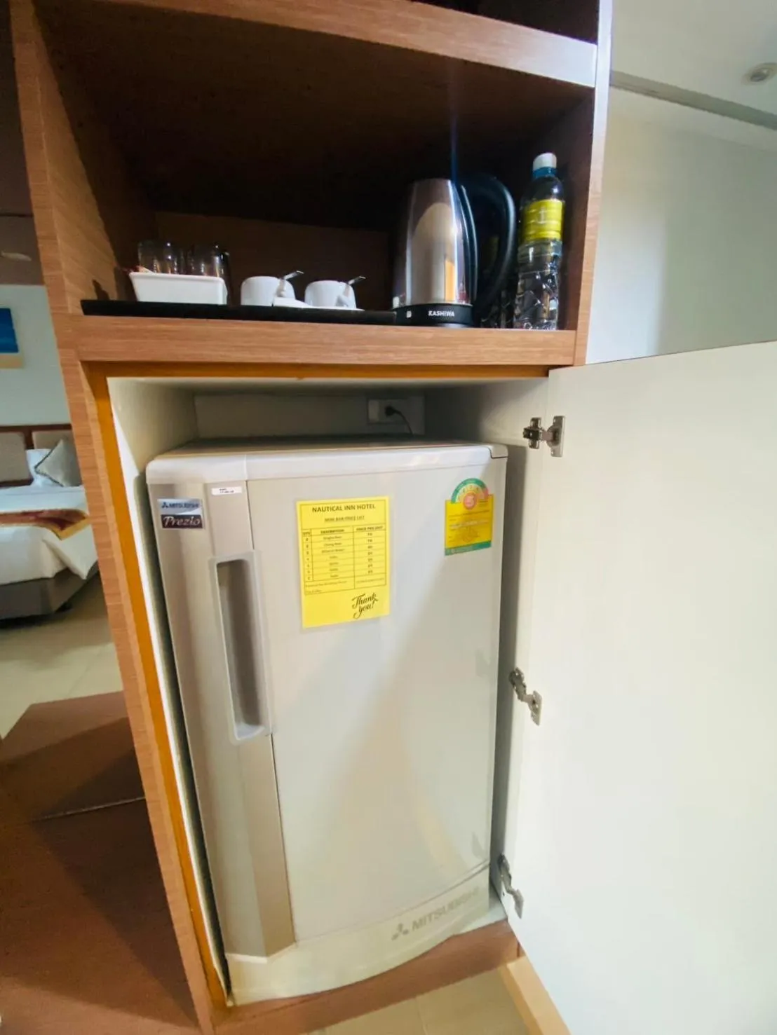 minibar in Nautical Inn