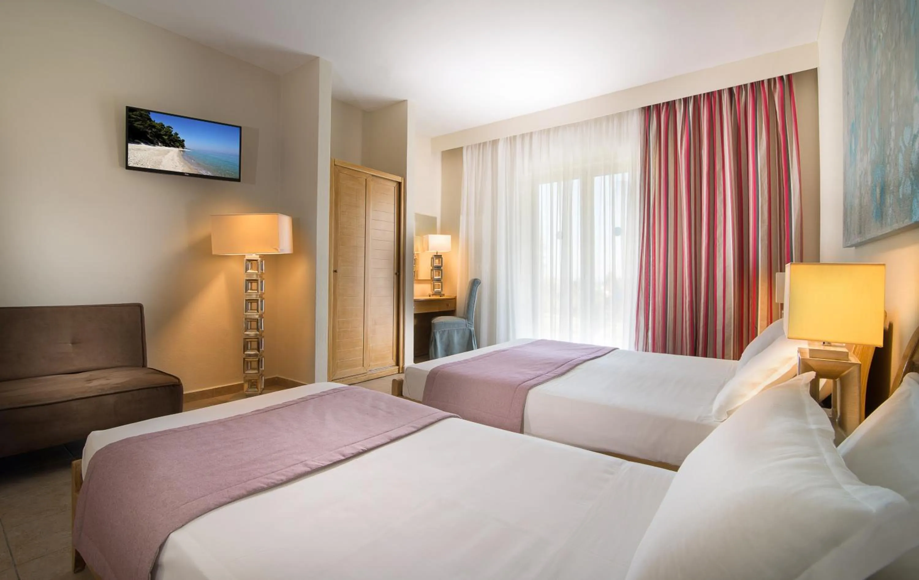 Photo of the whole room, Bed in Alkion Hotel