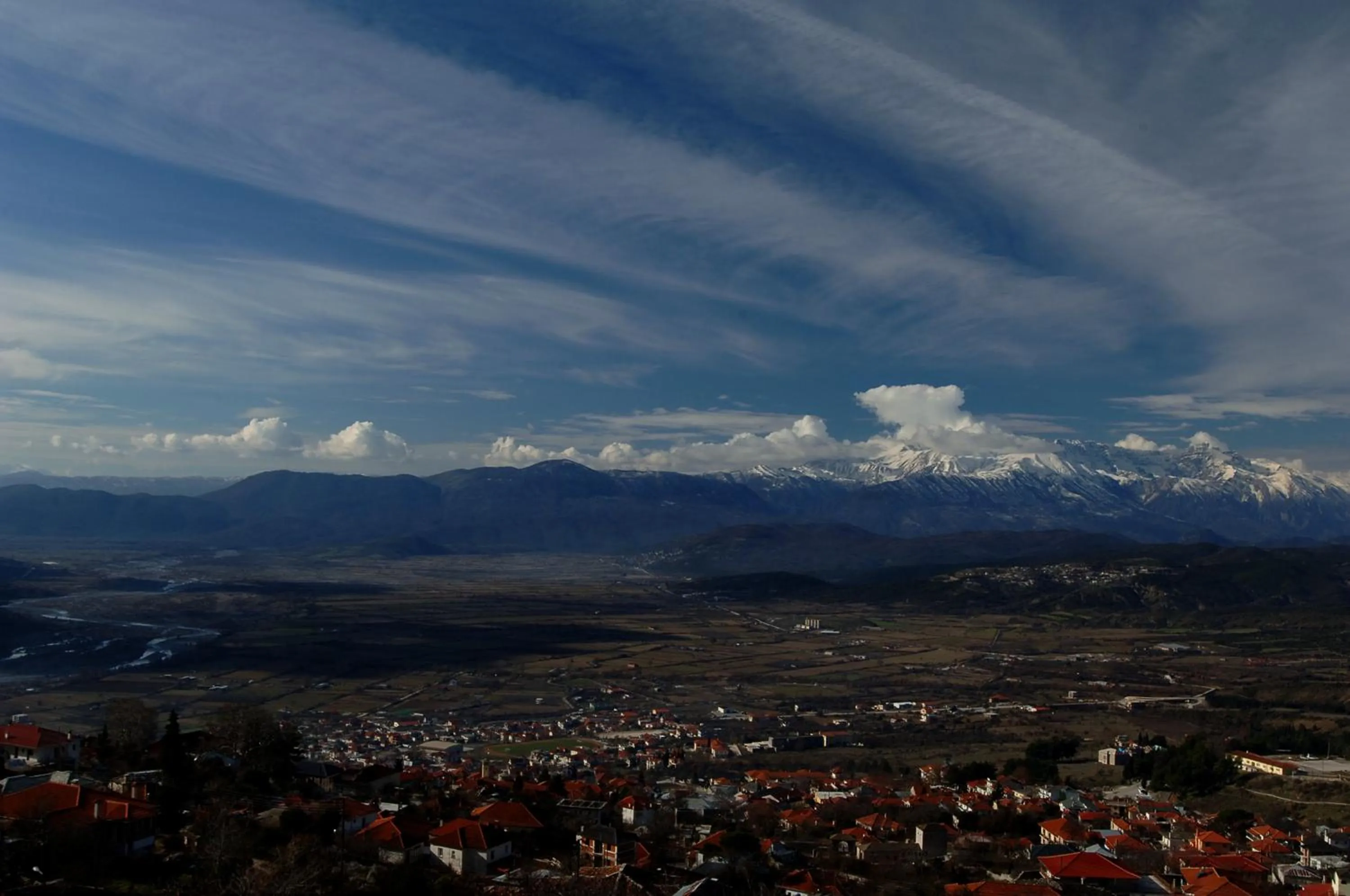 Bird's eye view in Konitsa Mountain Hotel