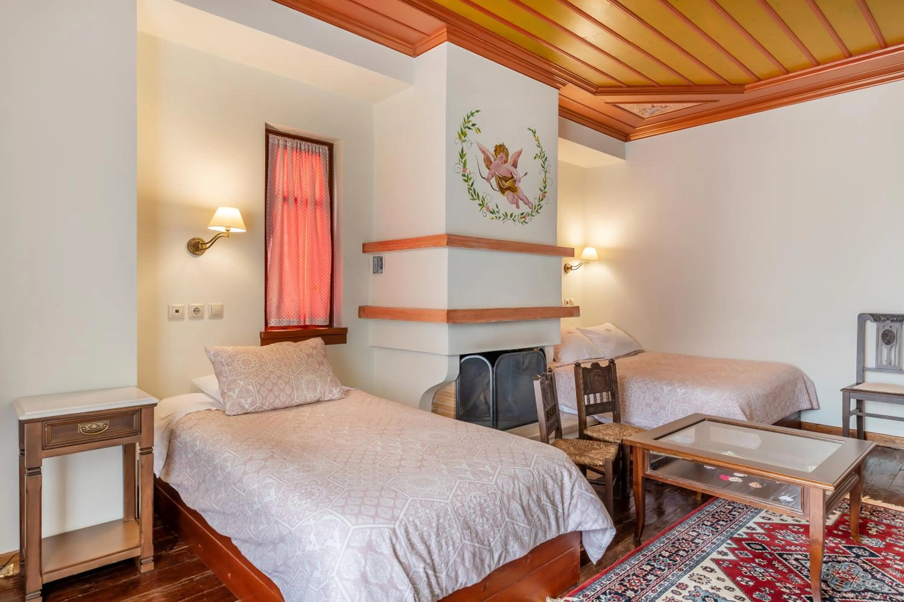 Bedroom, Bed in Konitsa Mountain Hotel