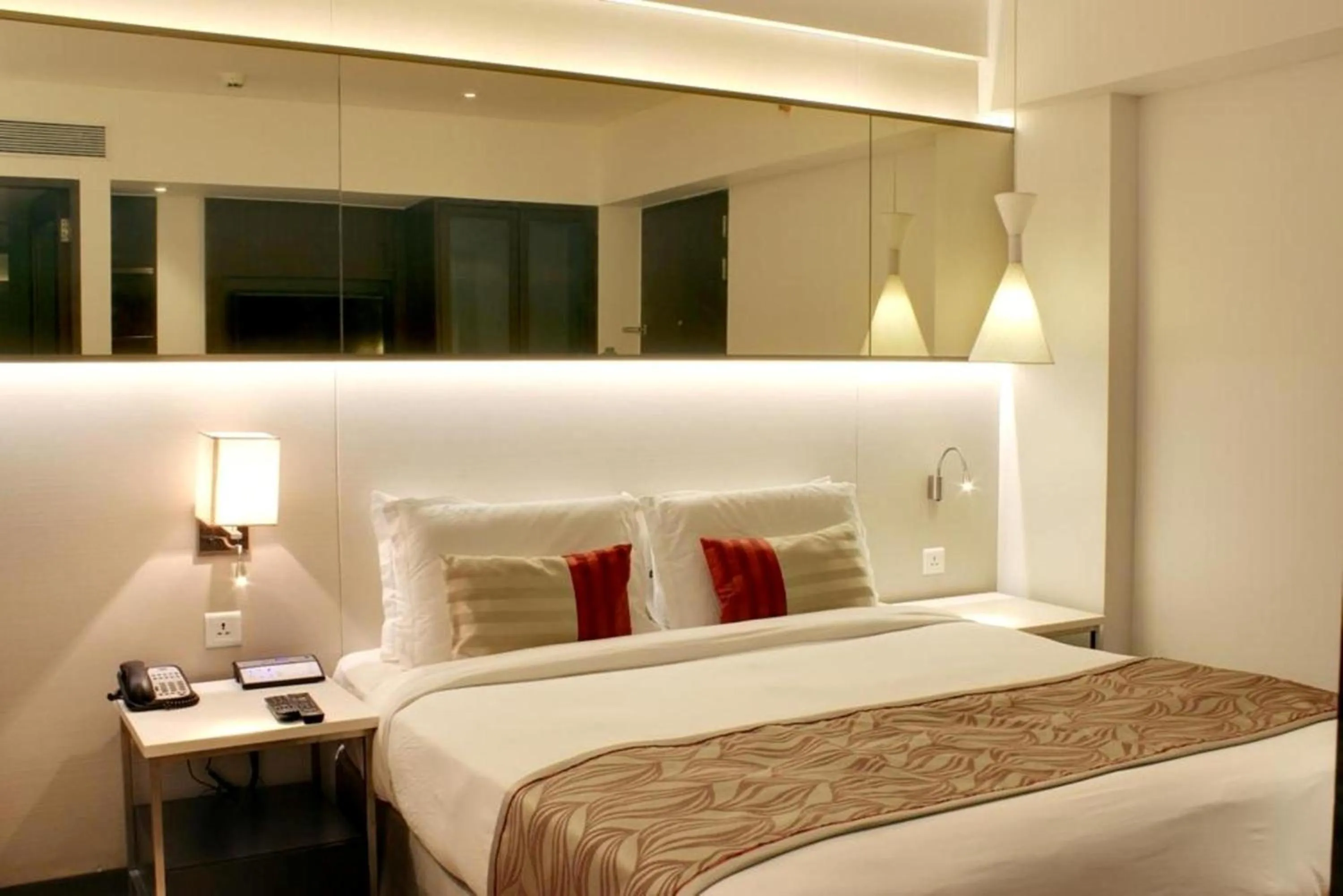 cot, Bed in The Sahil Hotel