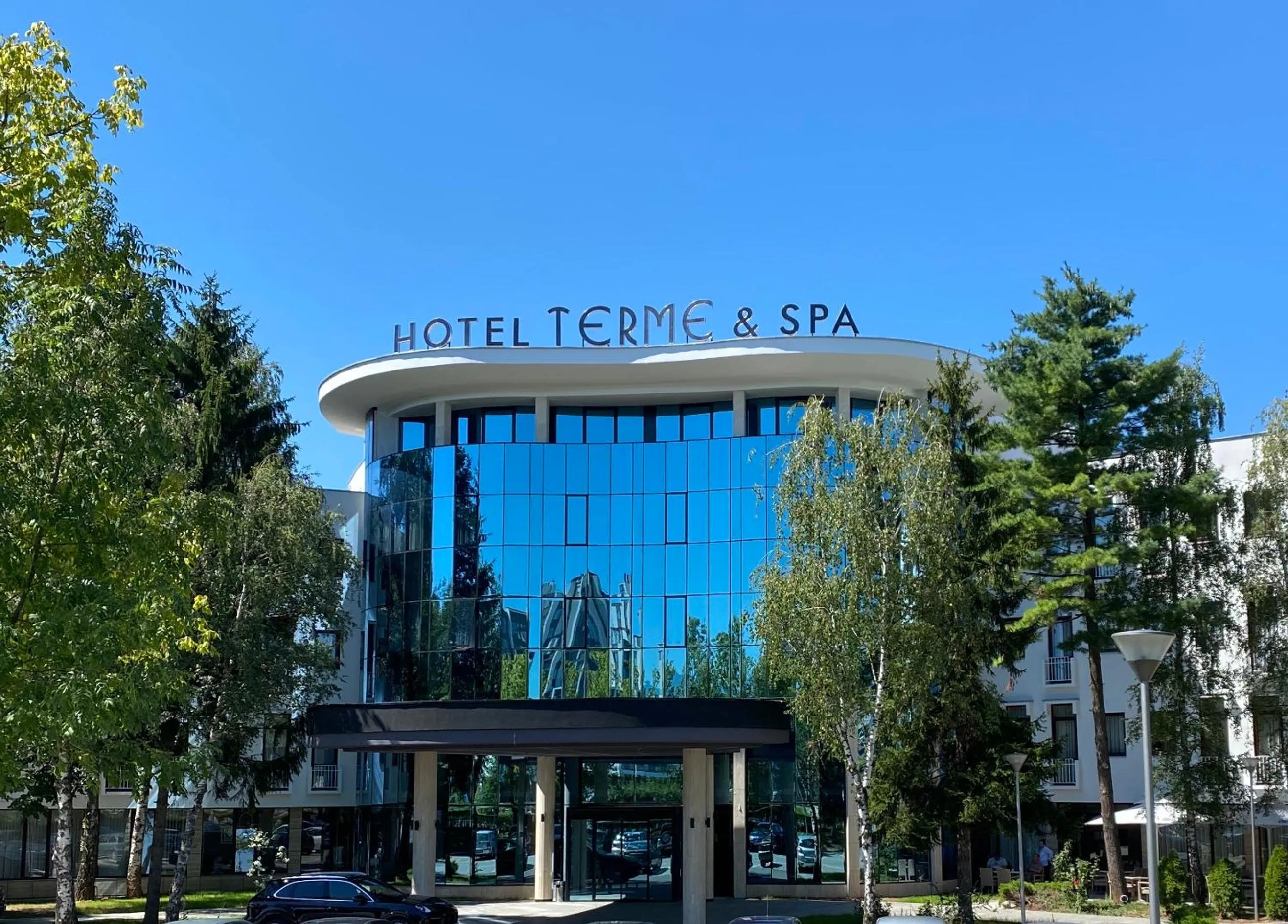 Facade/entrance in Spa Hotel Terme