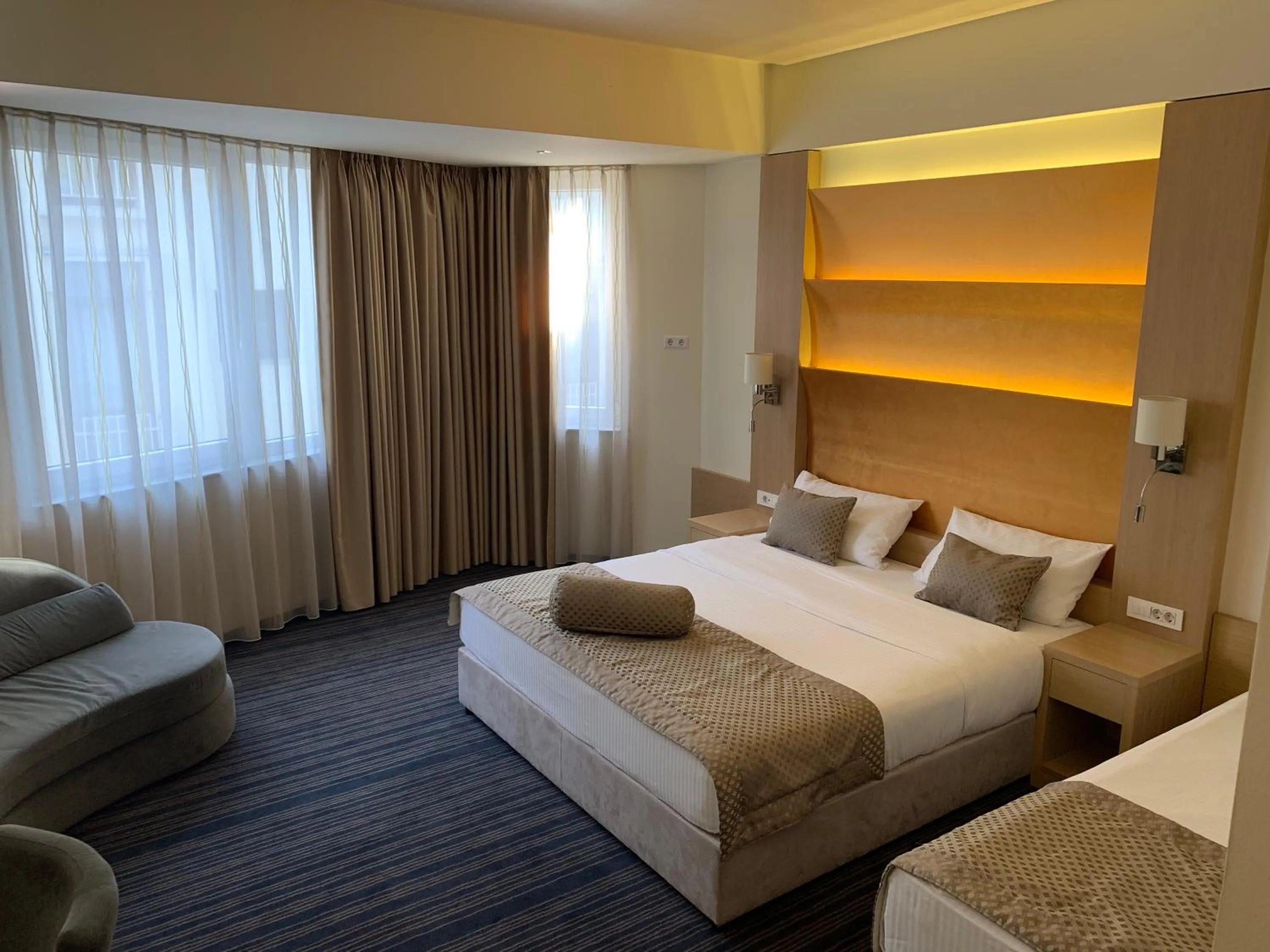 Bedroom, Bed in Spa Hotel Terme