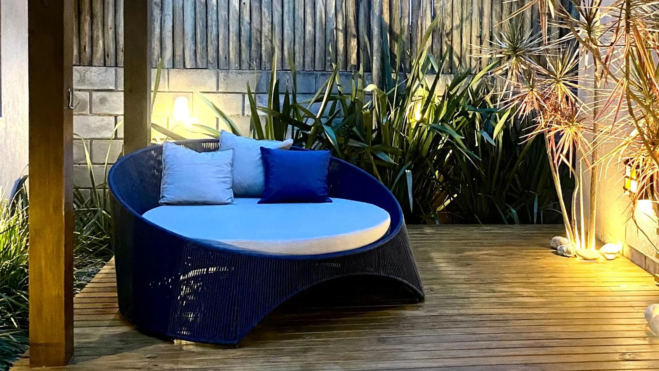 Patio in Pousada Rosa Karioka - Praia do Rosa