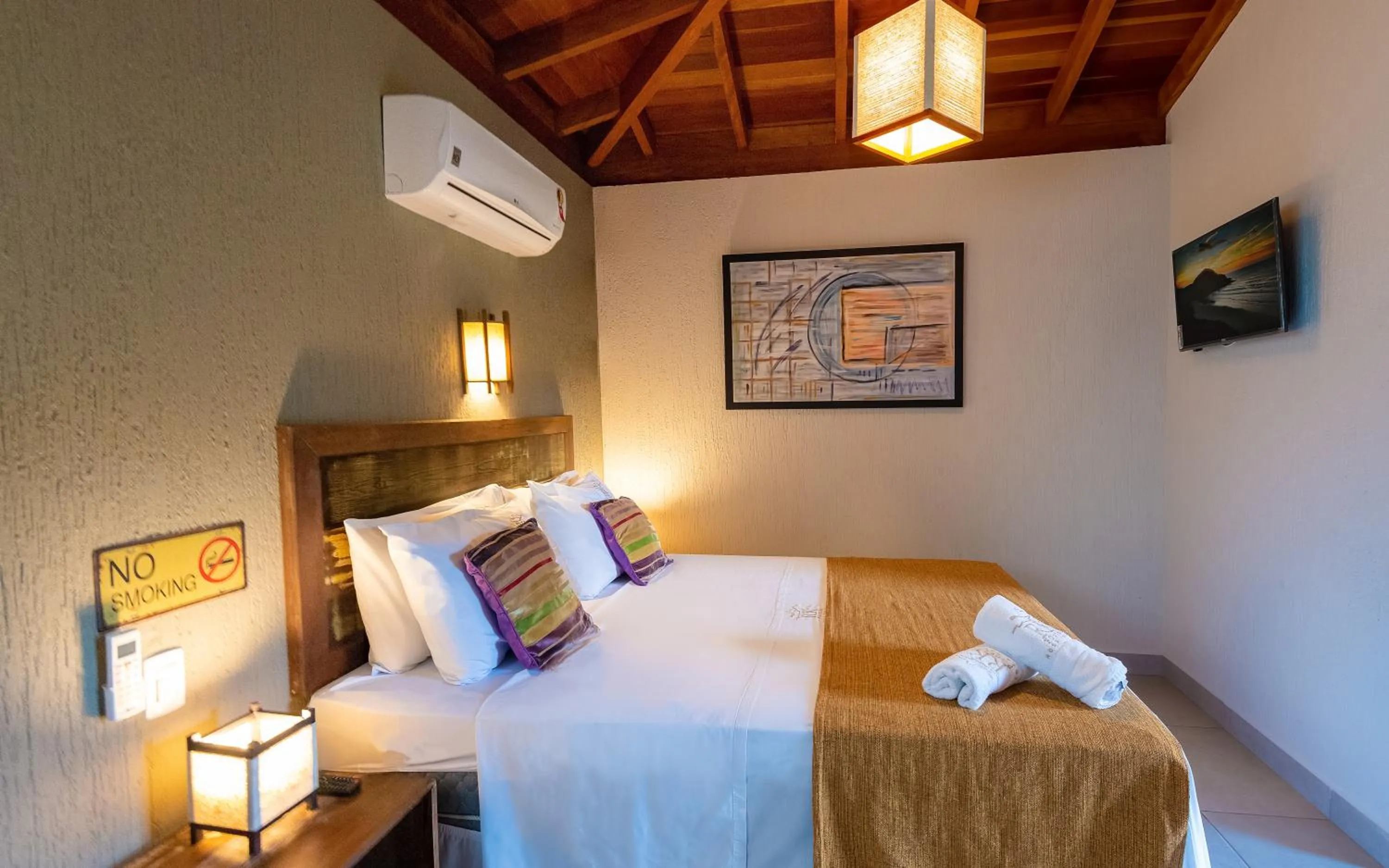 Bedroom, Bed in Pousada Rosa Karioka - Praia do Rosa