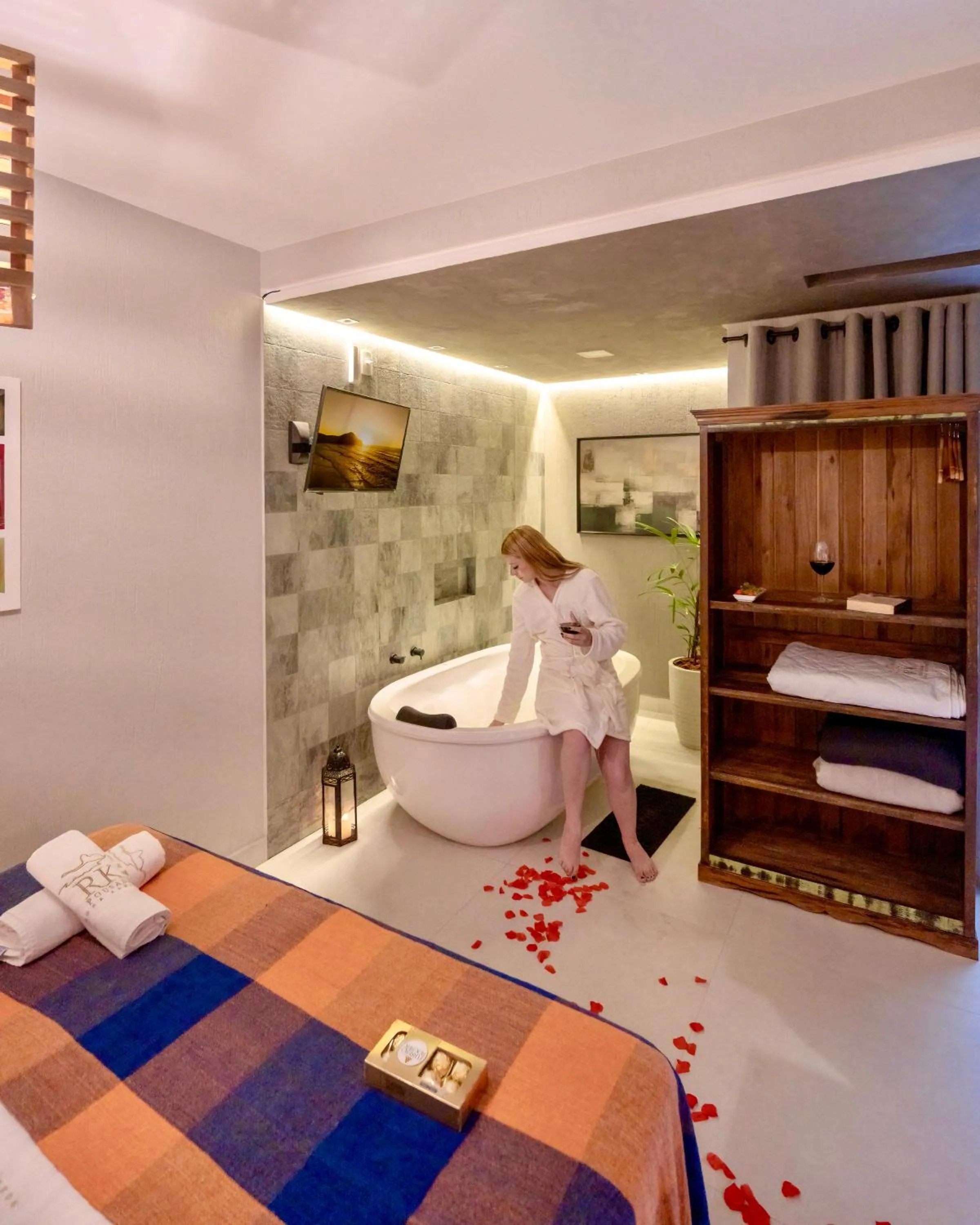 Bed in Pousada Rosa Karioka - Praia do Rosa